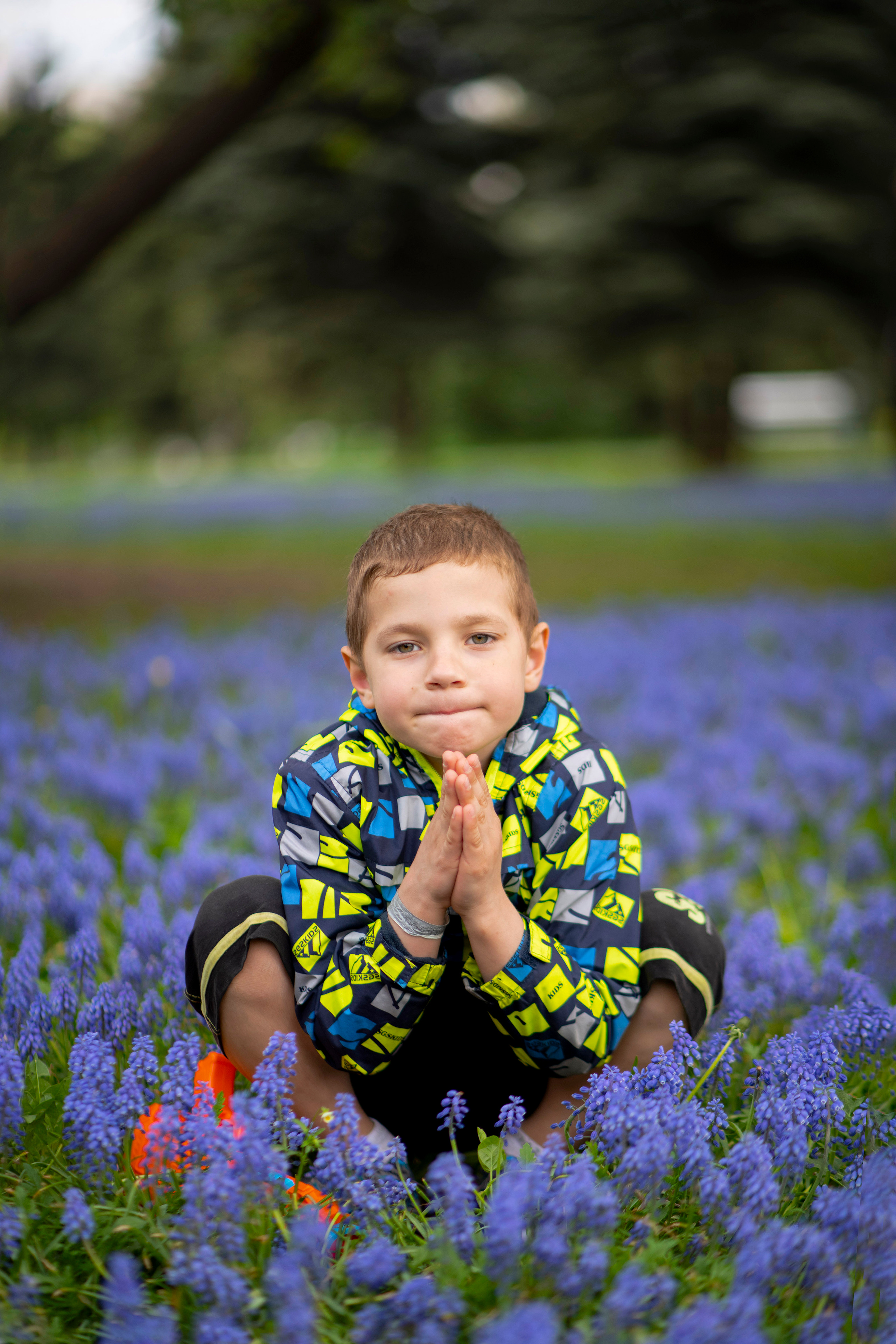 Дети и фонтан. Съёмка Крещения и Венчания в Москве Галина Борисова