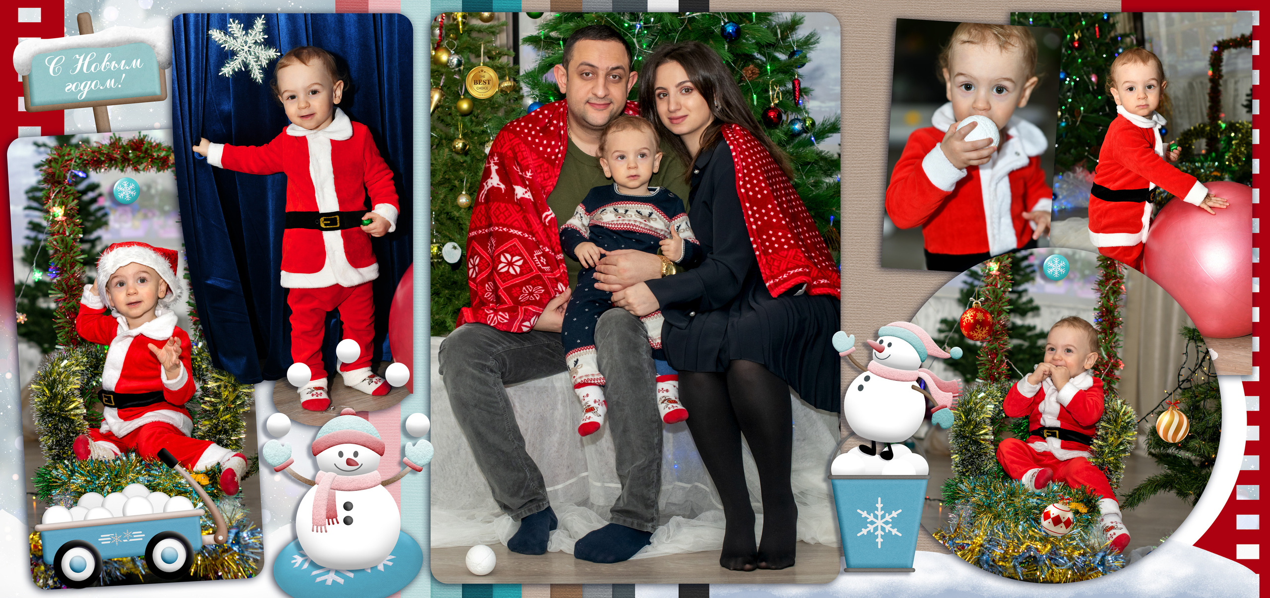 Альбом Новогодняя сказка. Свадебный и портретный фотограф в Москве Галина Борисова