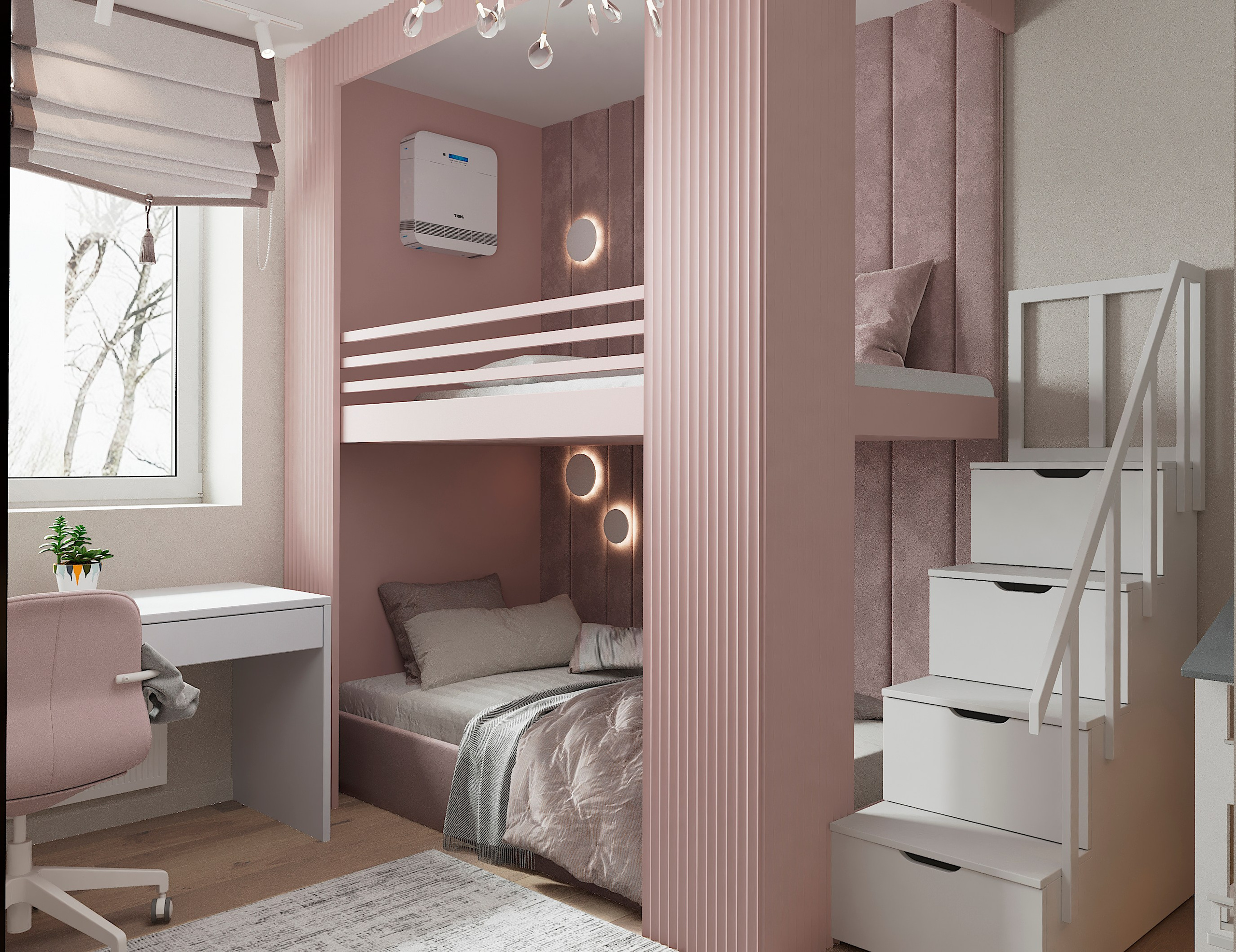 Современный интерьер с акцентами. Lina architector | Дизайн интерьера