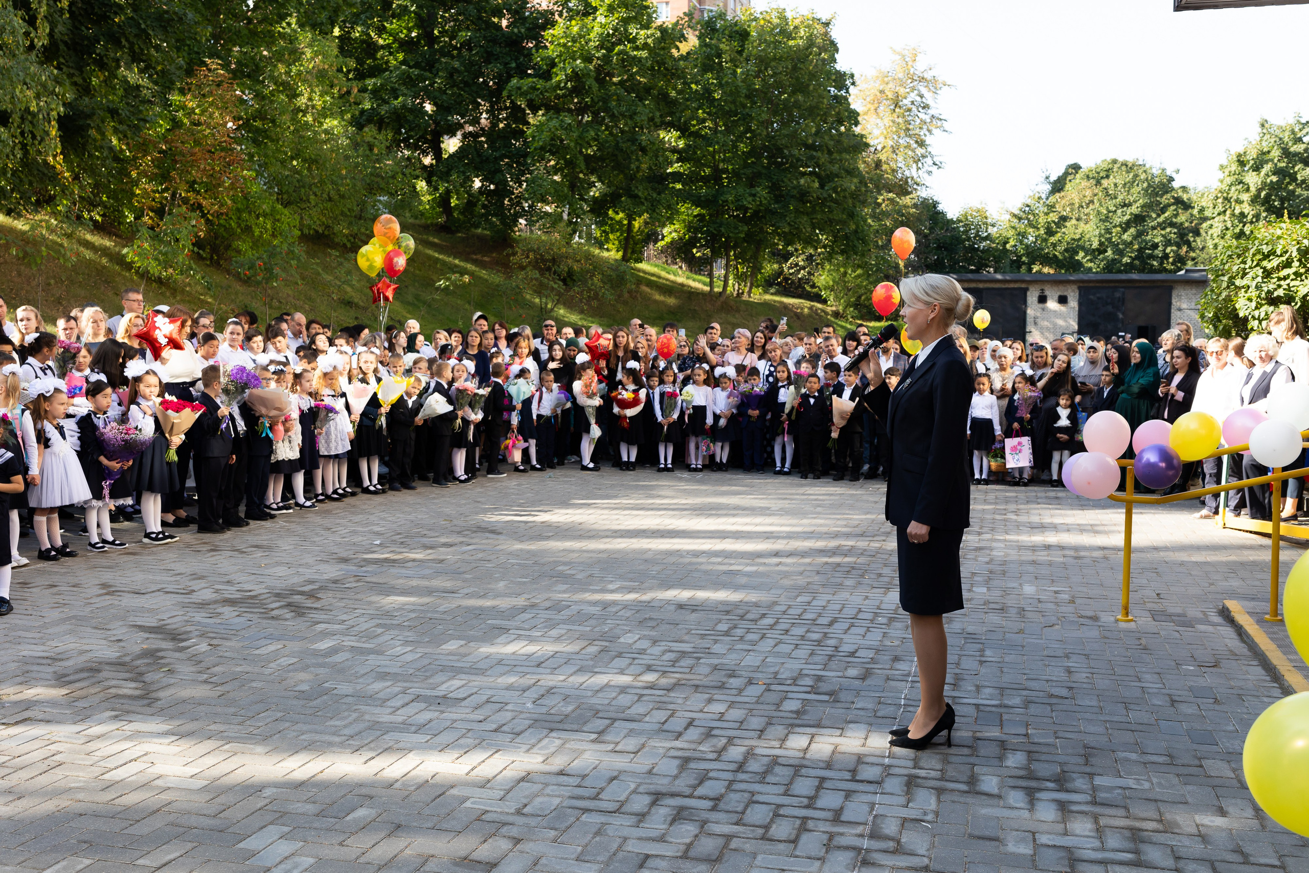Линейка 1 сентября. Профессиональный Фотограф в Москве Андрей Славнов