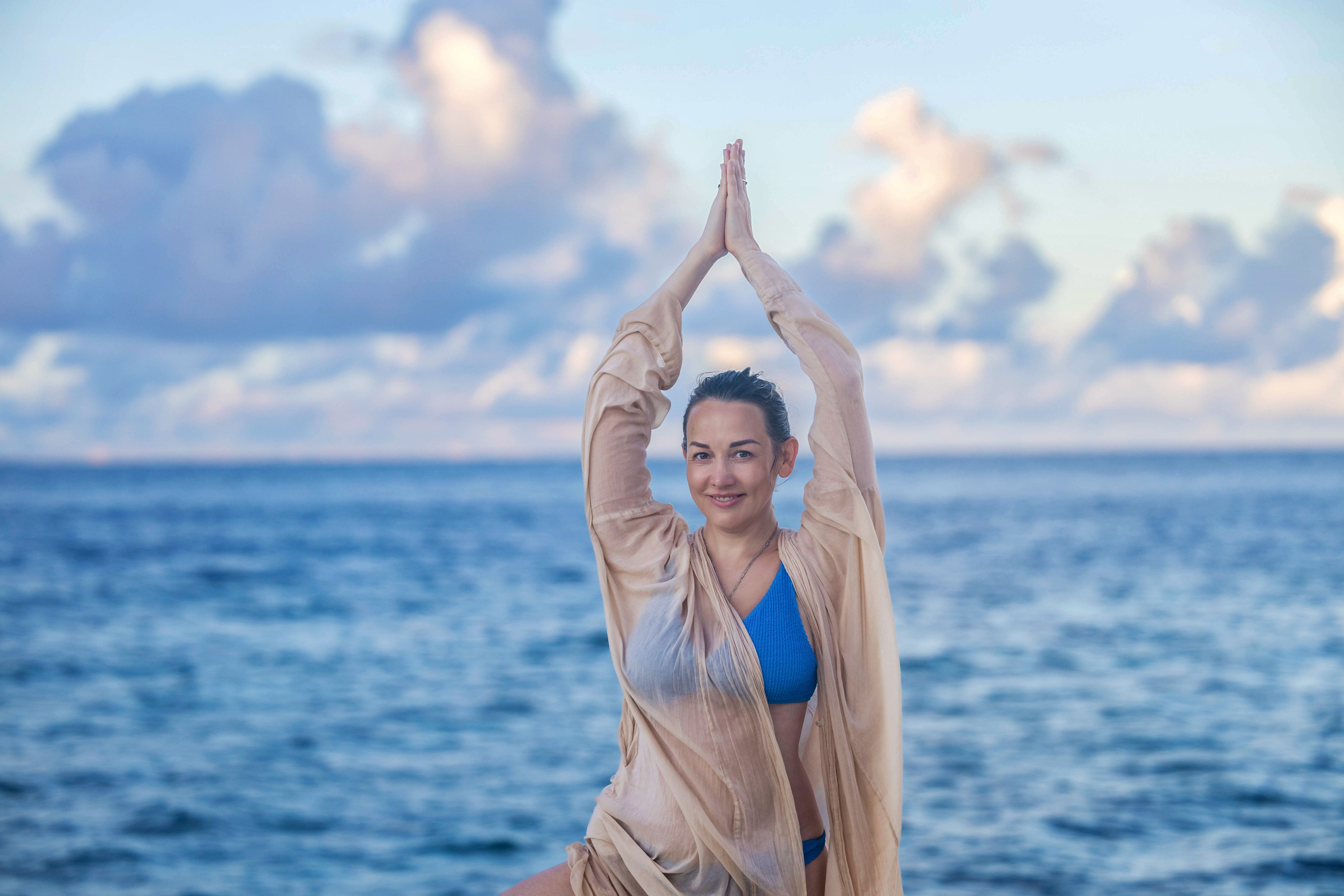 Йога на Мальдивах, фотосессия на Мальдивах