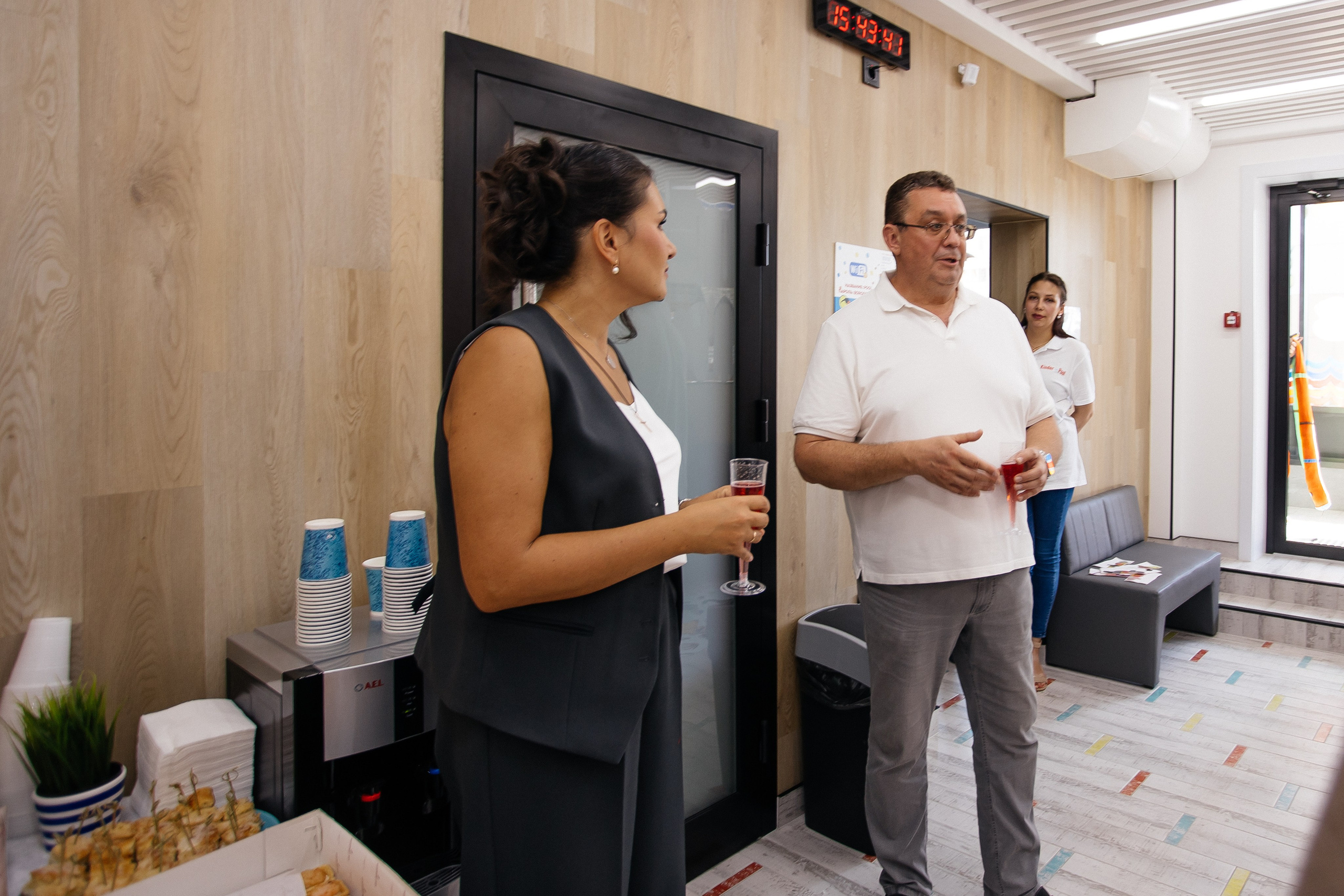 Открытие бассейна. Фотограф в Иркутске