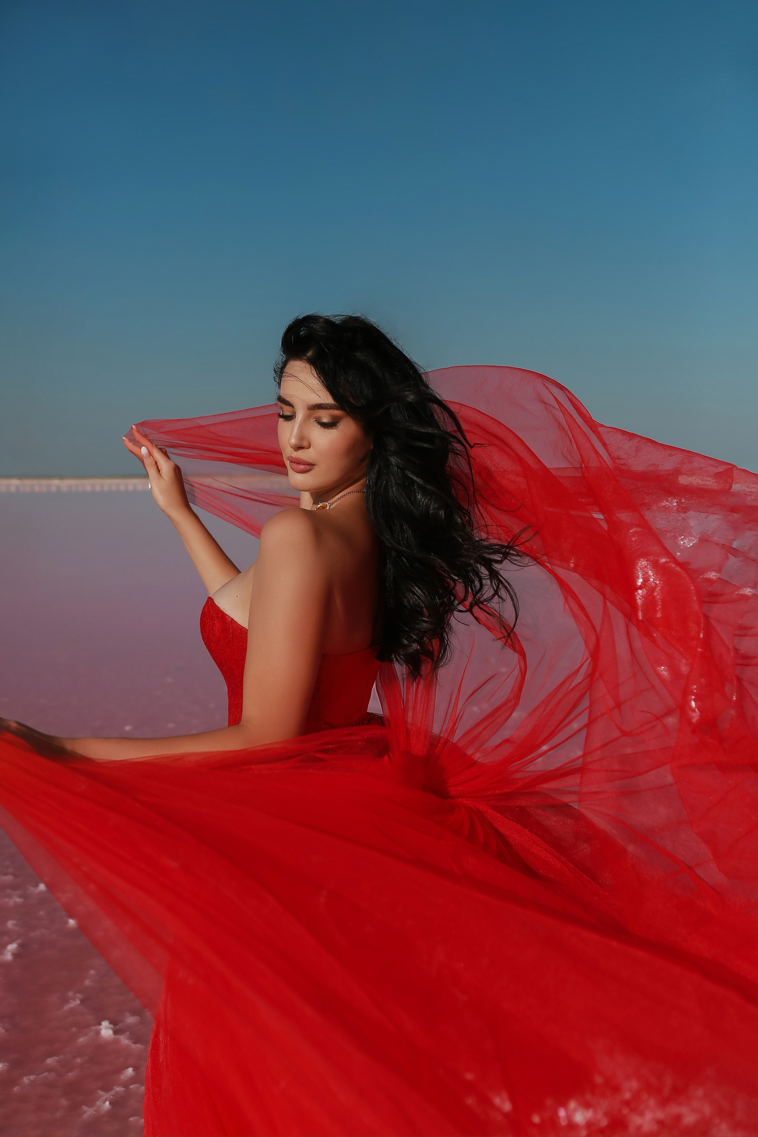 Фотосессия на Розовом озере Евпатория. Фотограф в Краснодаре и в Евпатории Дарья Белоущенко