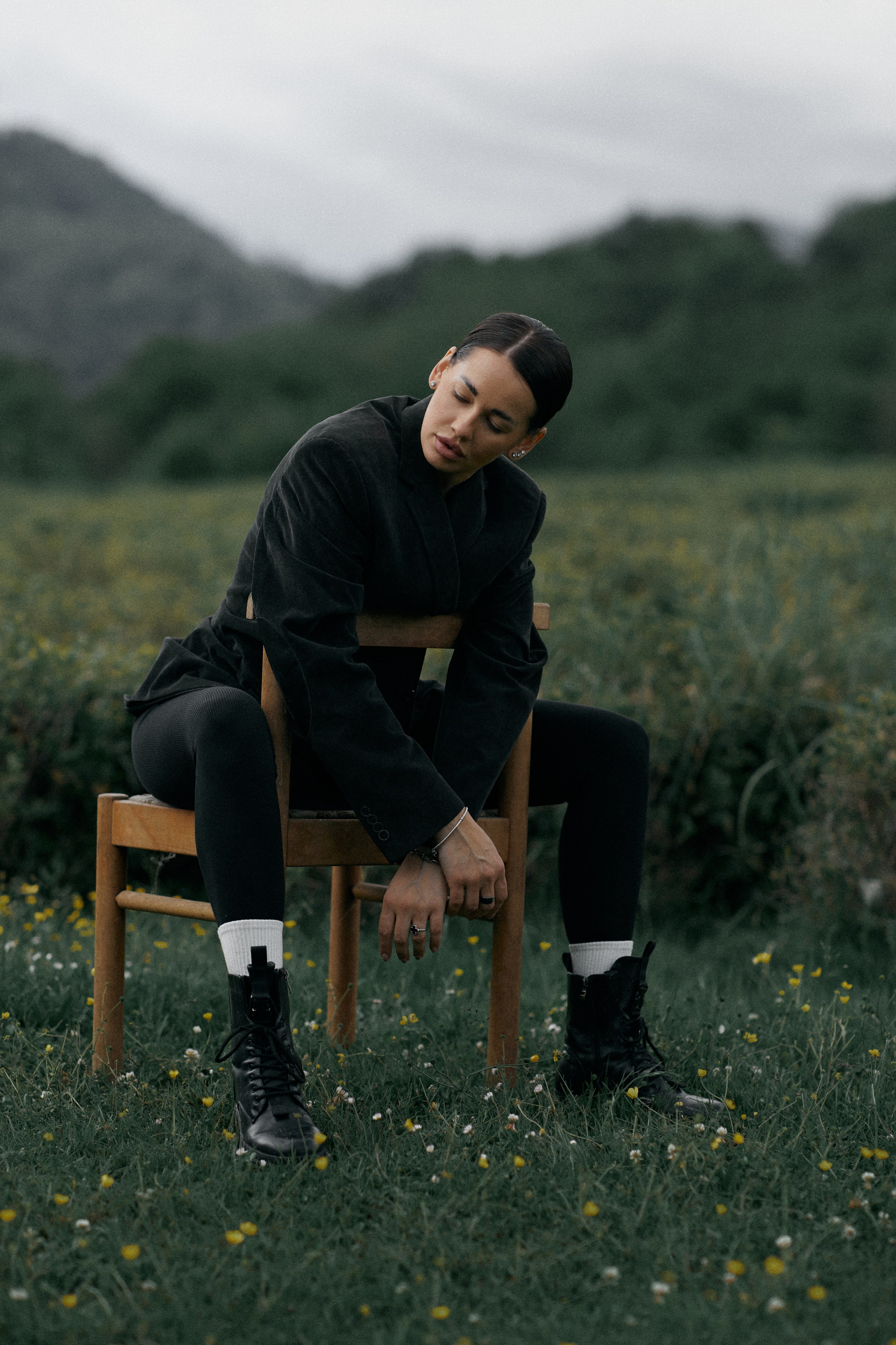 Анастасия. Фотосессия с лошадью. Свадебный и семейный фотограф в Сочи-Красной поляне Ларионова Анна