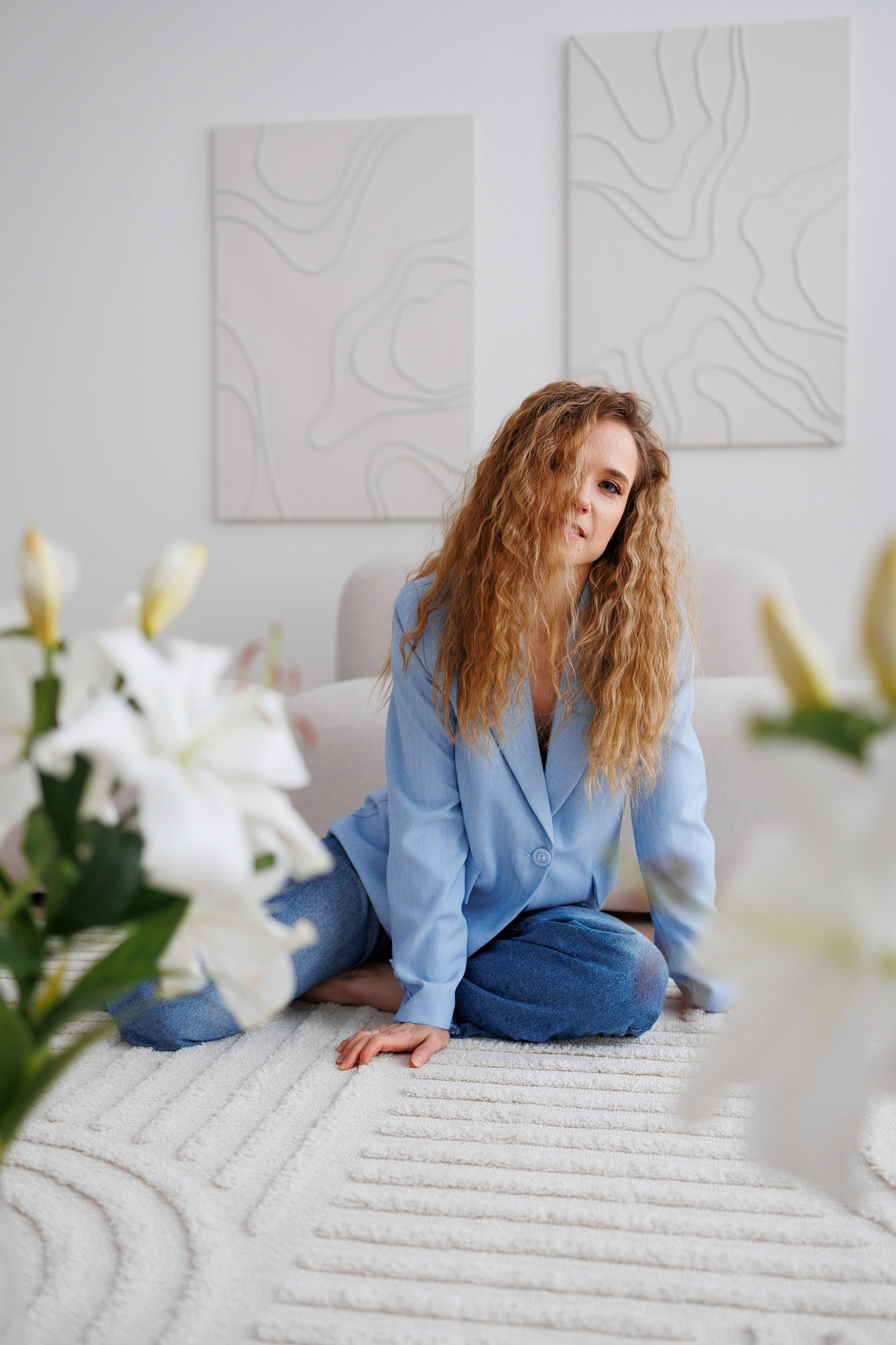 Женский портрет, в студии и дома Сергиев Посад. Фотограф Марина Побединская