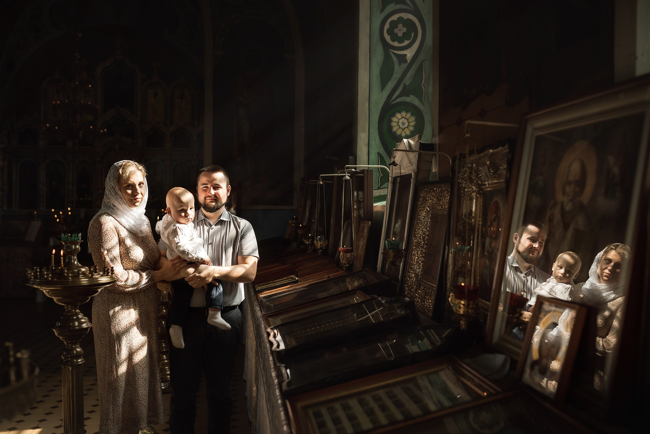 Крещение Ивана _ Храм Преображения Господня. Семейный фотограф в Ростове-на-Дону Татьяна Литвинова