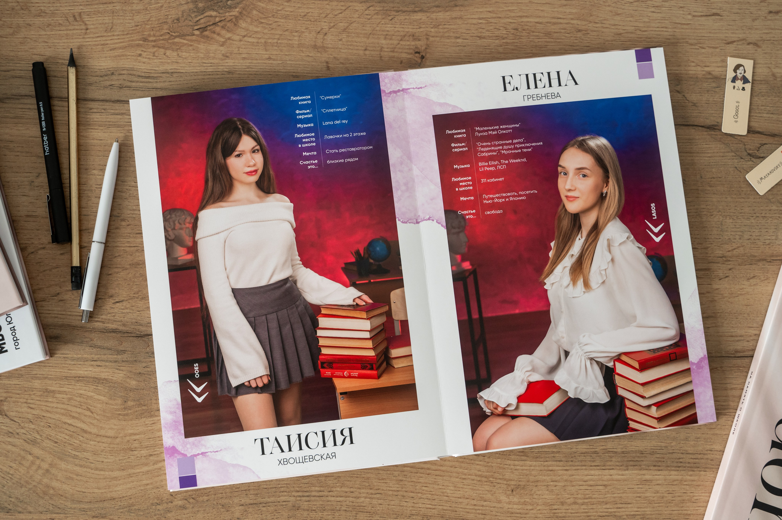 Стильные выпускные альбомы для 9-11 классов