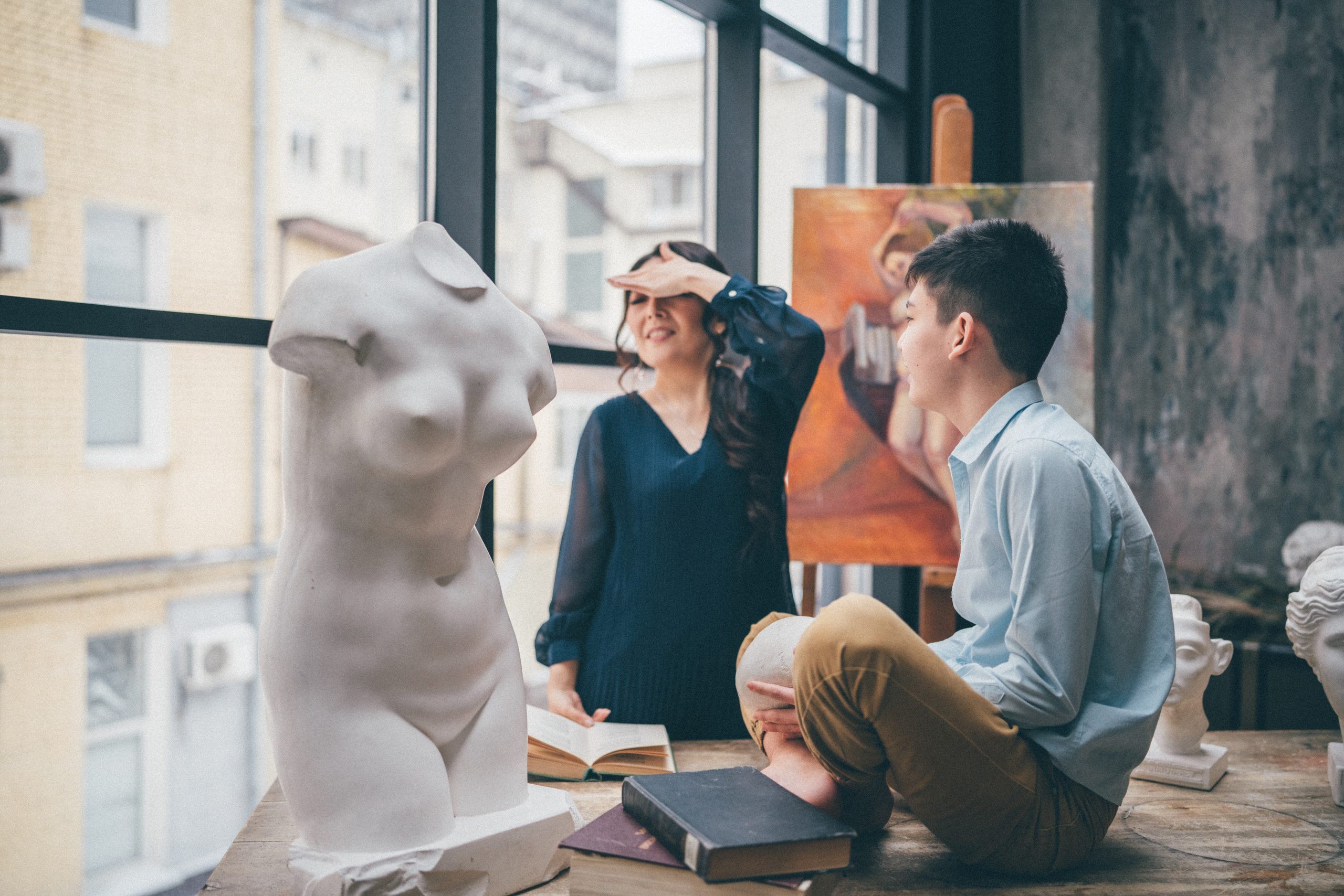 Отцы и дети! ой брррр, пардон, Мамы и сыновья))). Профессиональный детский и семейный фотограф в Москве Диля Грошева