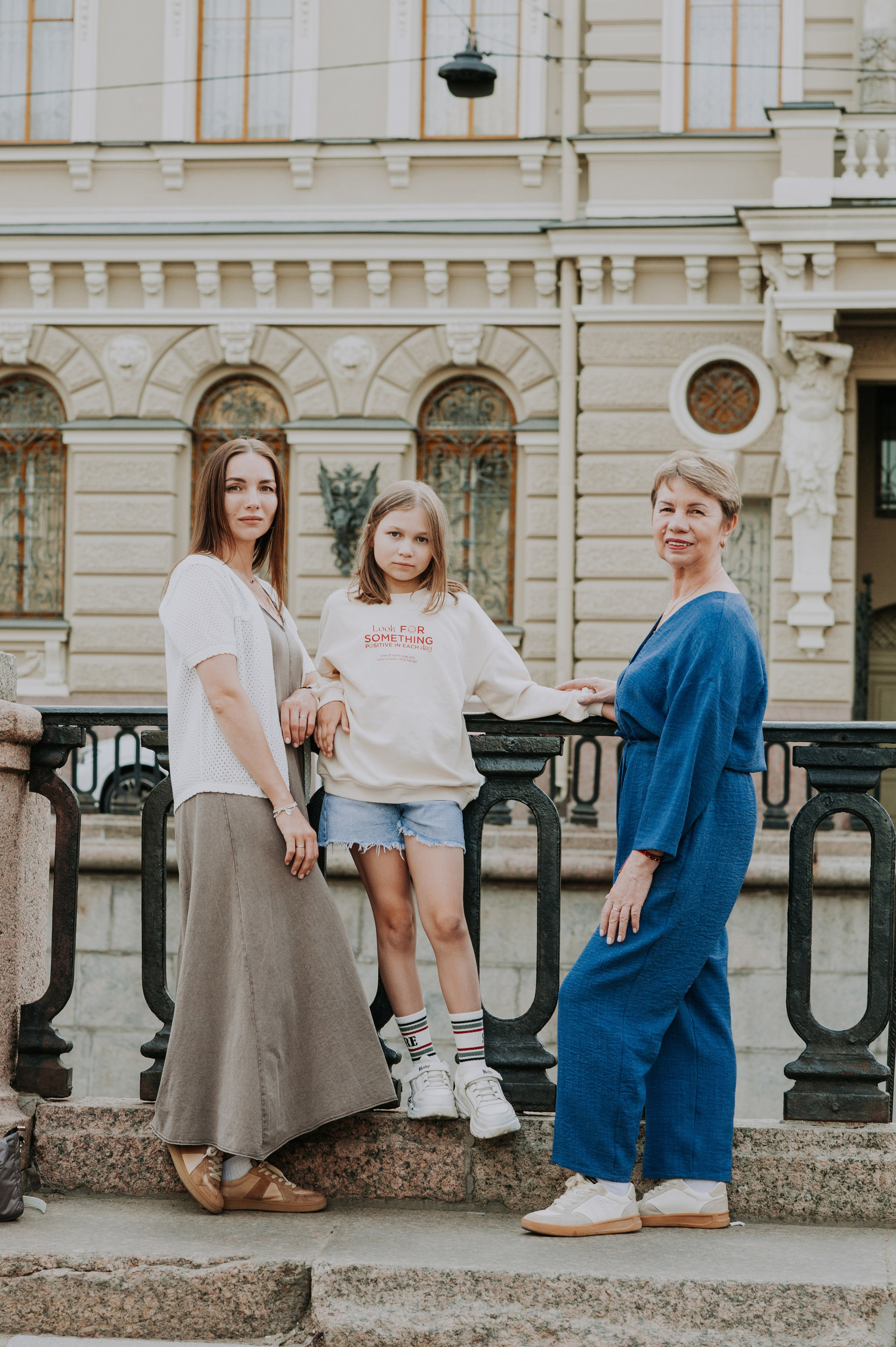 Две мамы и две дочери. Портретный и лайфстайл фотограф в Санкт-Петербурге