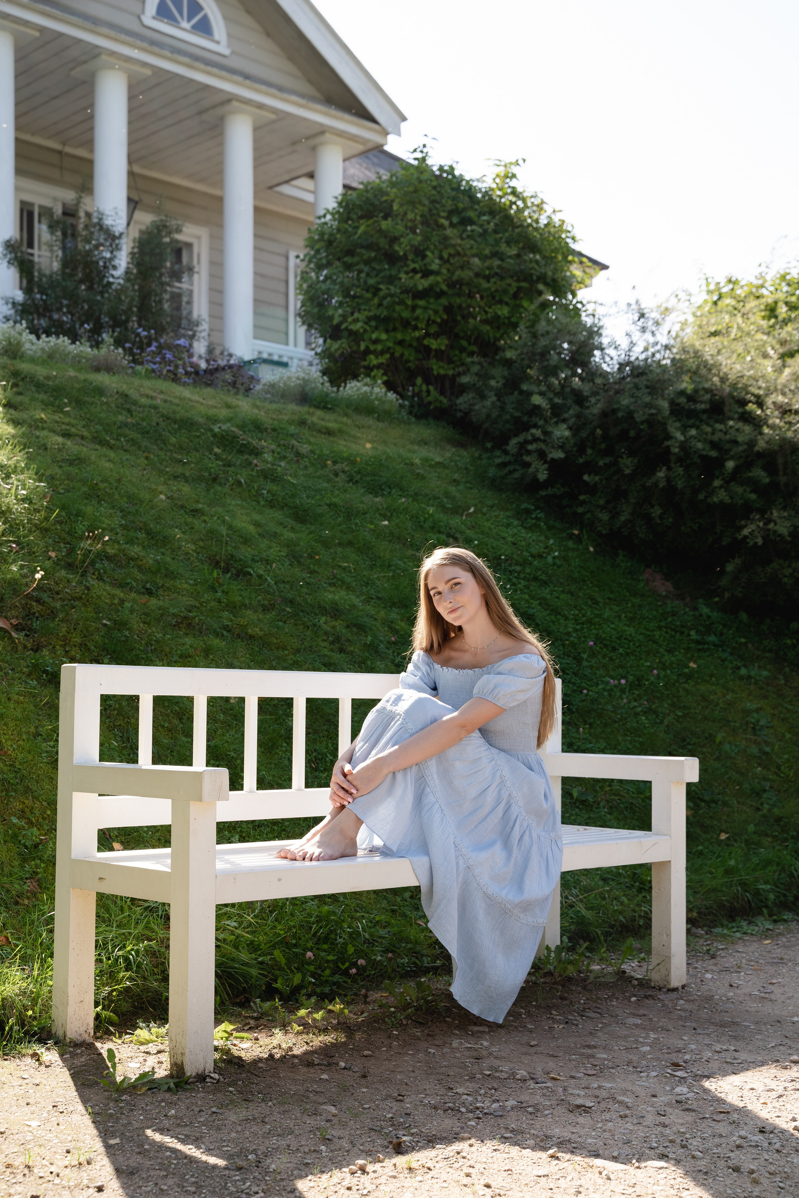 Наталья в Усадьбе Михайловское. Свадебный и семейный фотограф в Пскове и Острове Света Суворова