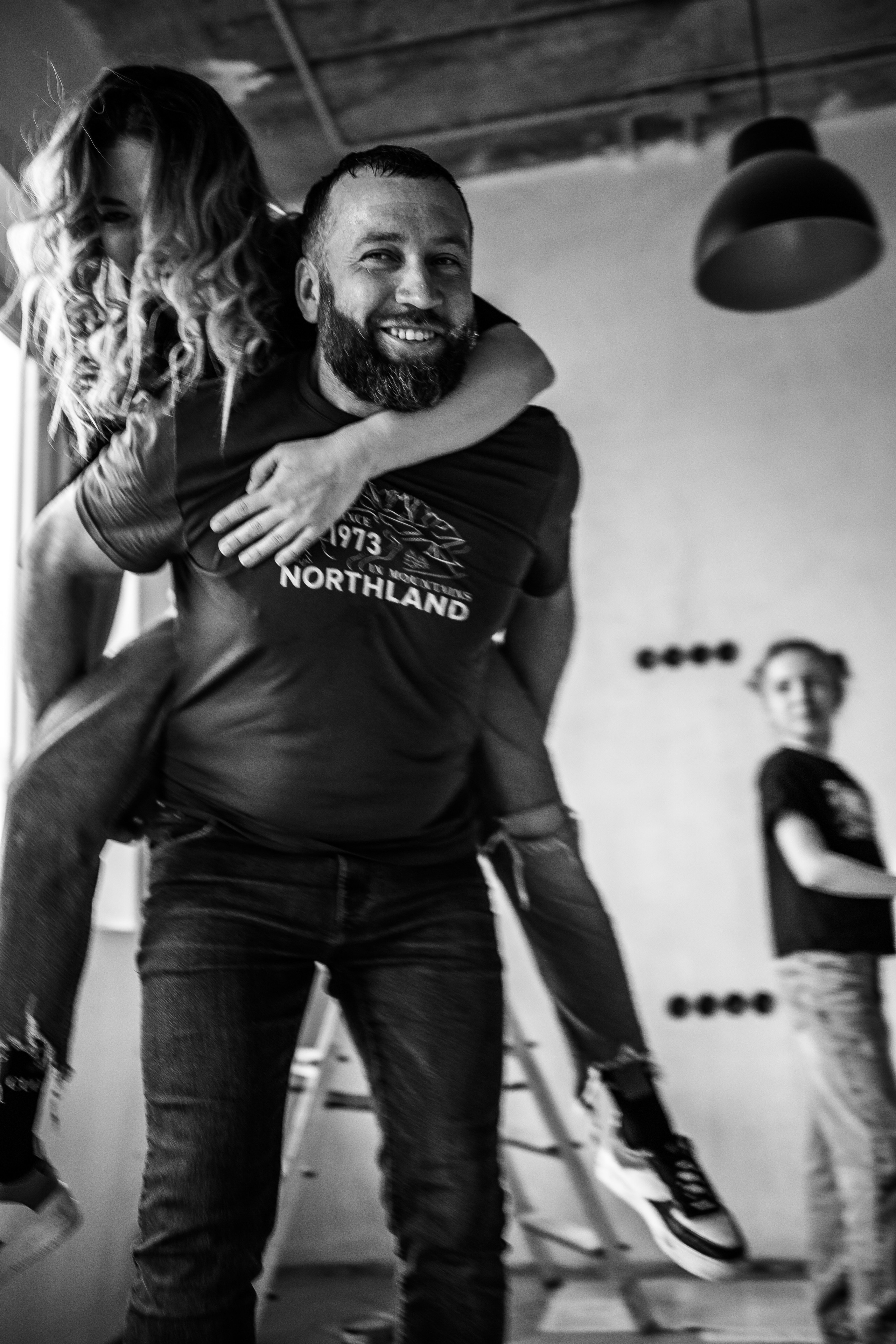 Домашняя фотосессия в стиле лайфстайл в процессе ремонта. Фотограф на крещение (крестины) и венчание Старый Оскол, Наталья Беседина