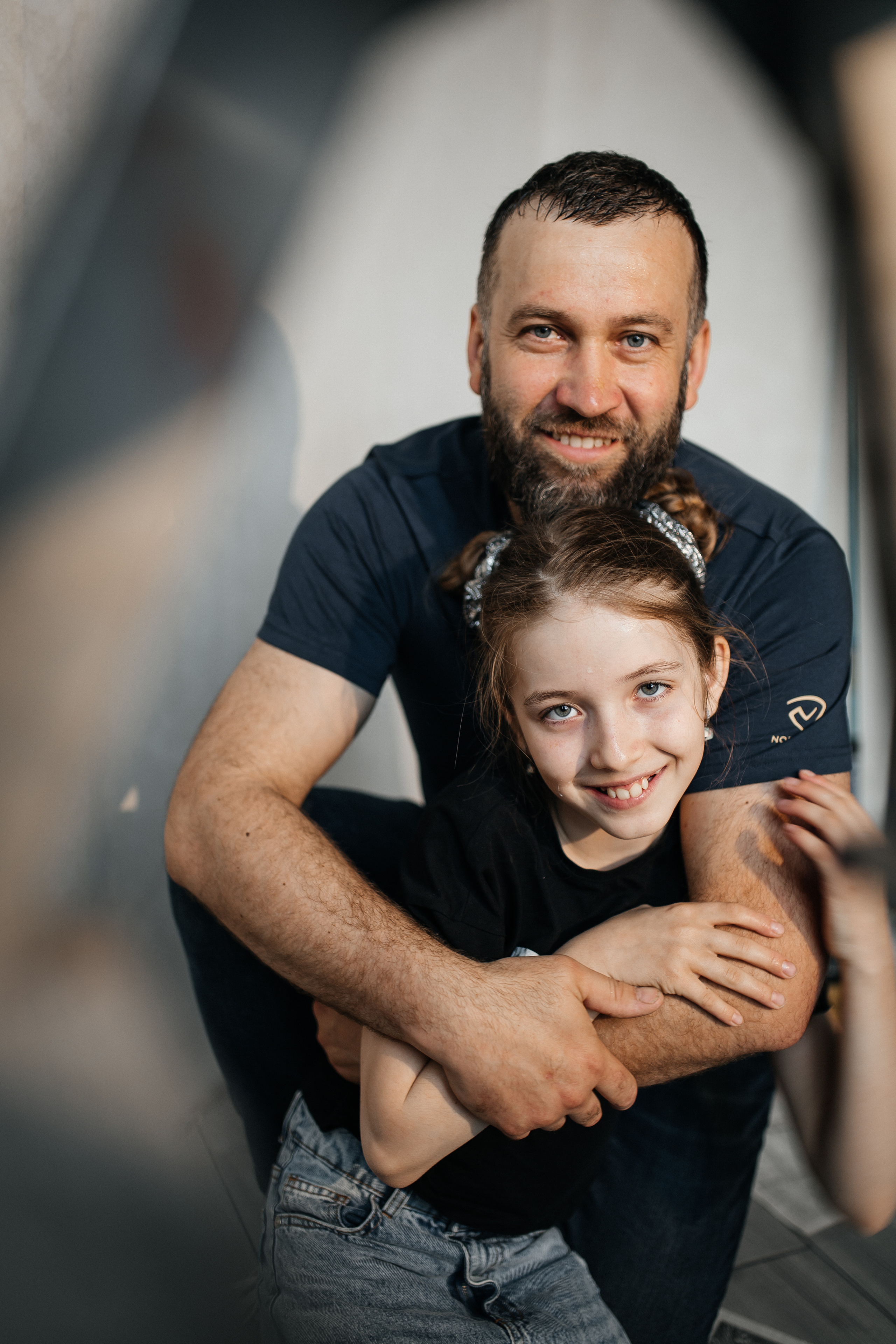 Домашняя фотосессия в стиле лайфстайл в процессе ремонта. Фотограф на крещение (крестины) и венчание Старый Оскол, Наталья Беседина