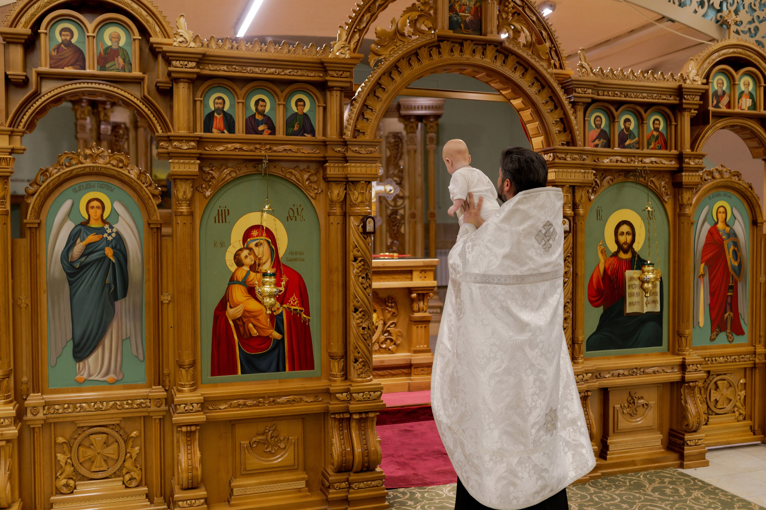 Таинство Крещения Мирона. Свадебный и Семейный Фотограф в Краснодаре