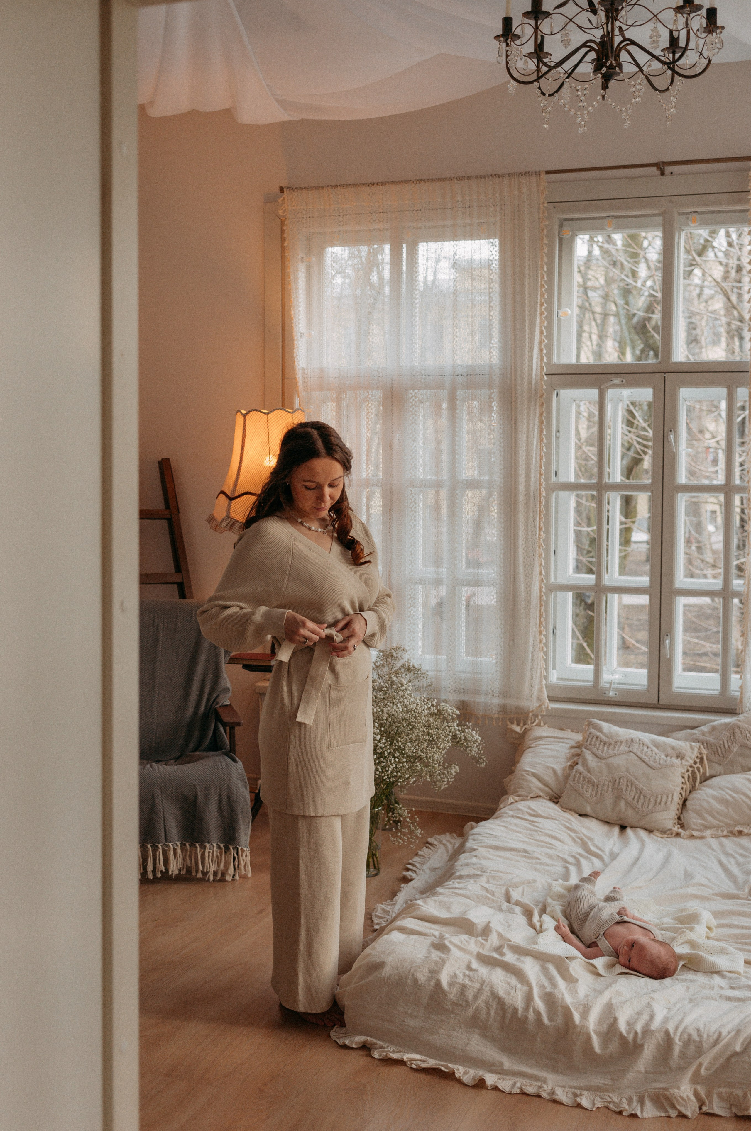 Мама и малышка (Balcone Studio). Фотограф в Санкт-Петербурге Гарипова Валерия