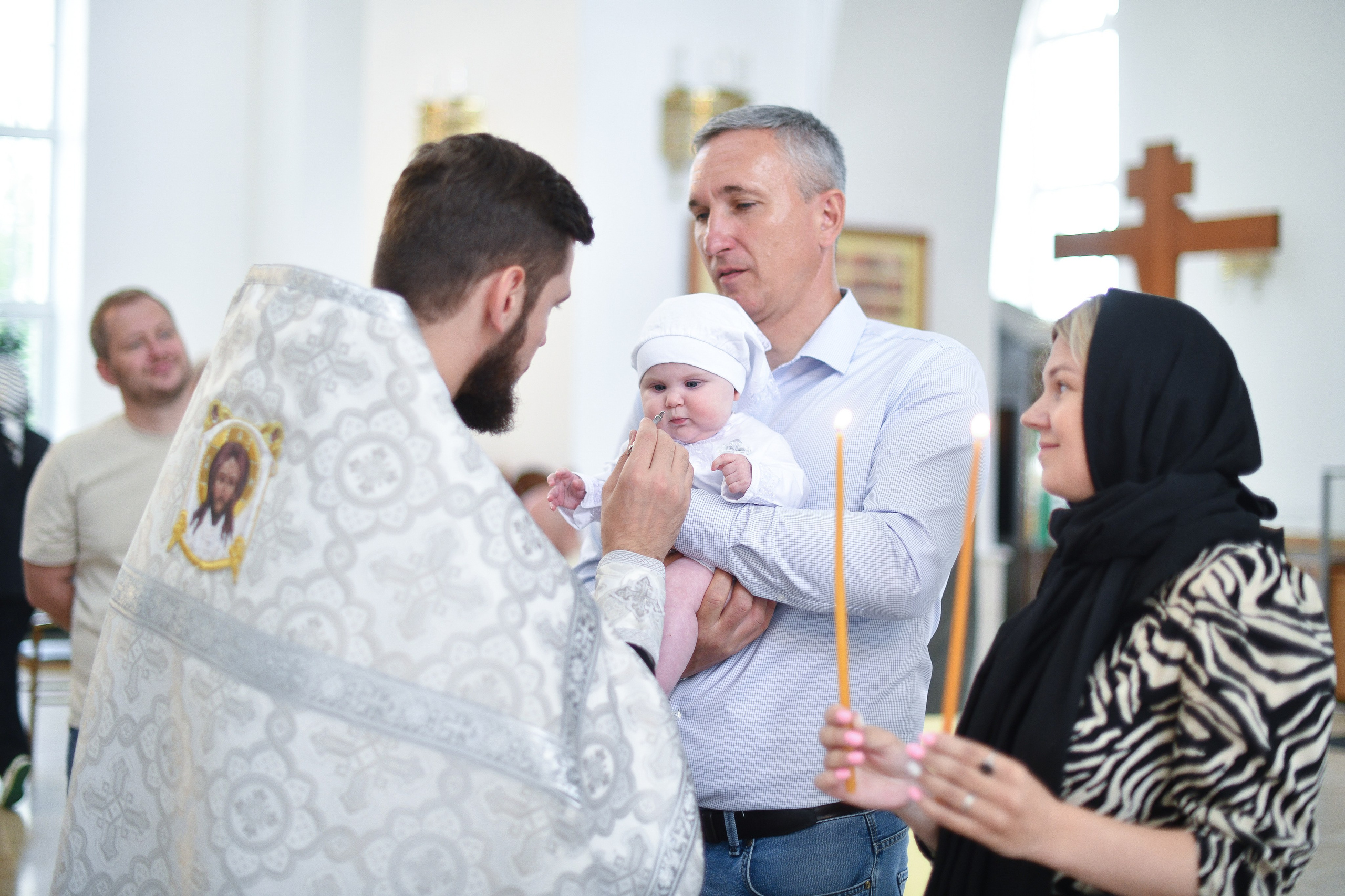 Крещение Александры. Свадебный и портретный фотограф в Москве Галина Борисова