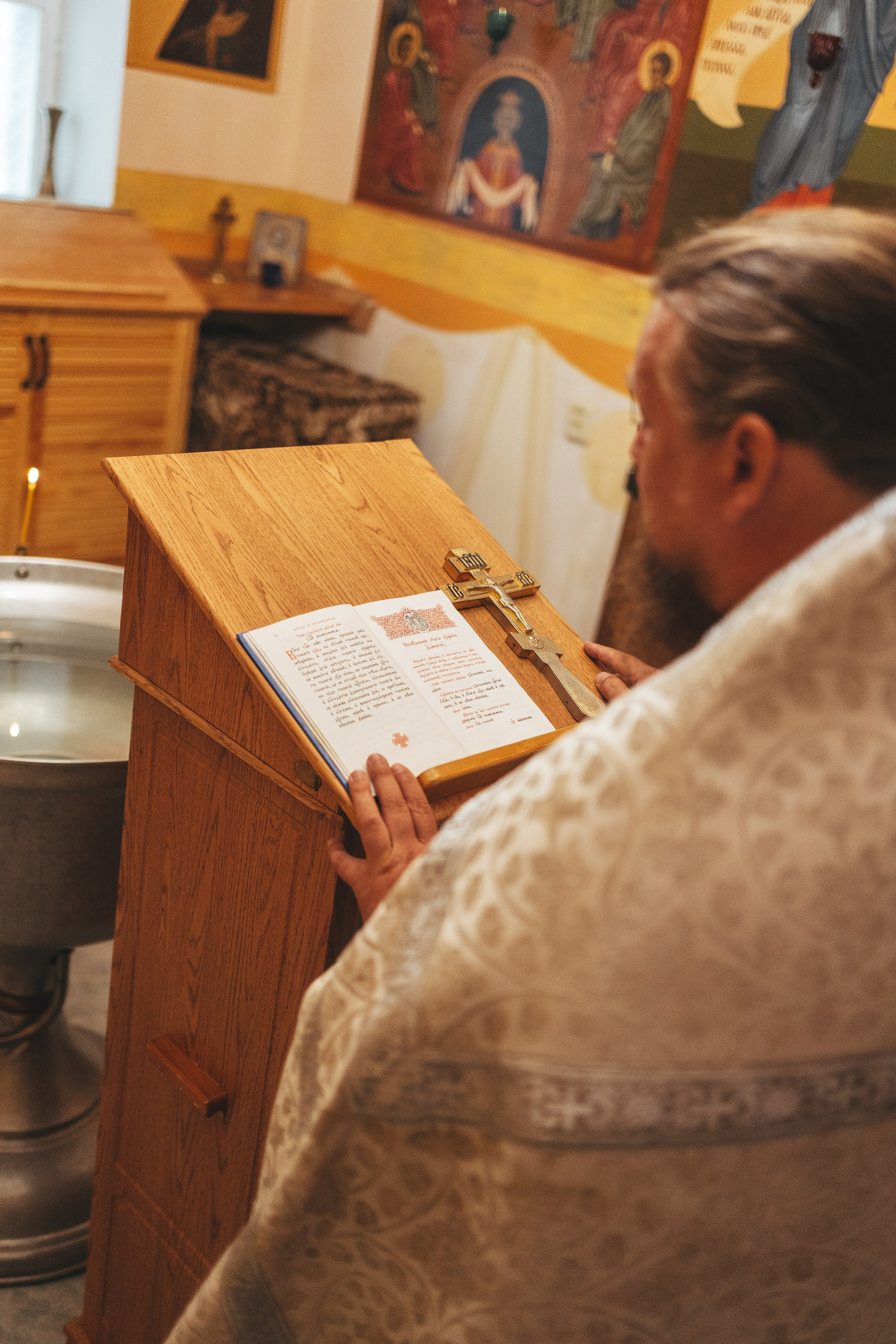 Крещение Алексей. Главная