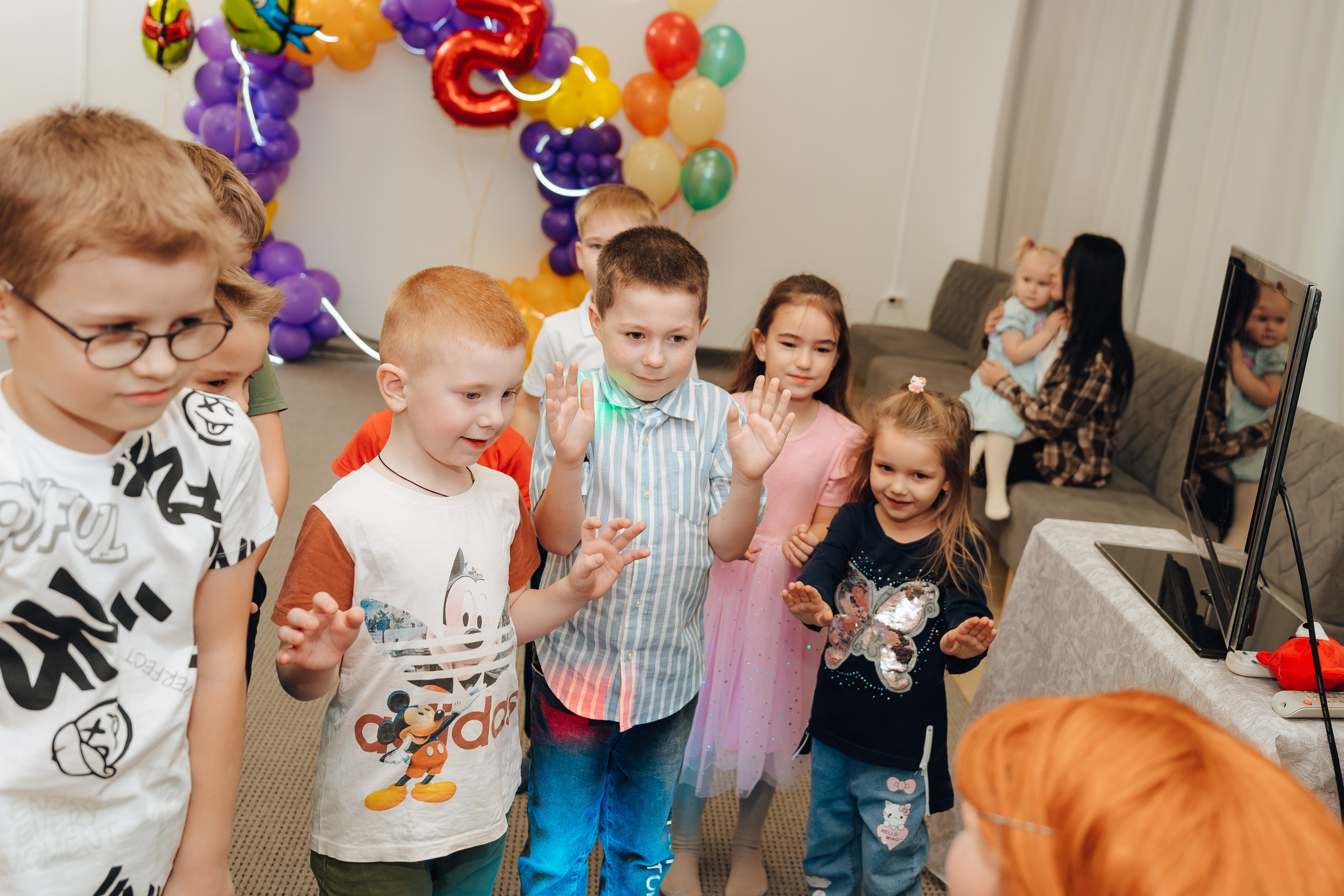 Праздник Матвея Мультифокс. Детский и семейный фотограф Катерина Мишина