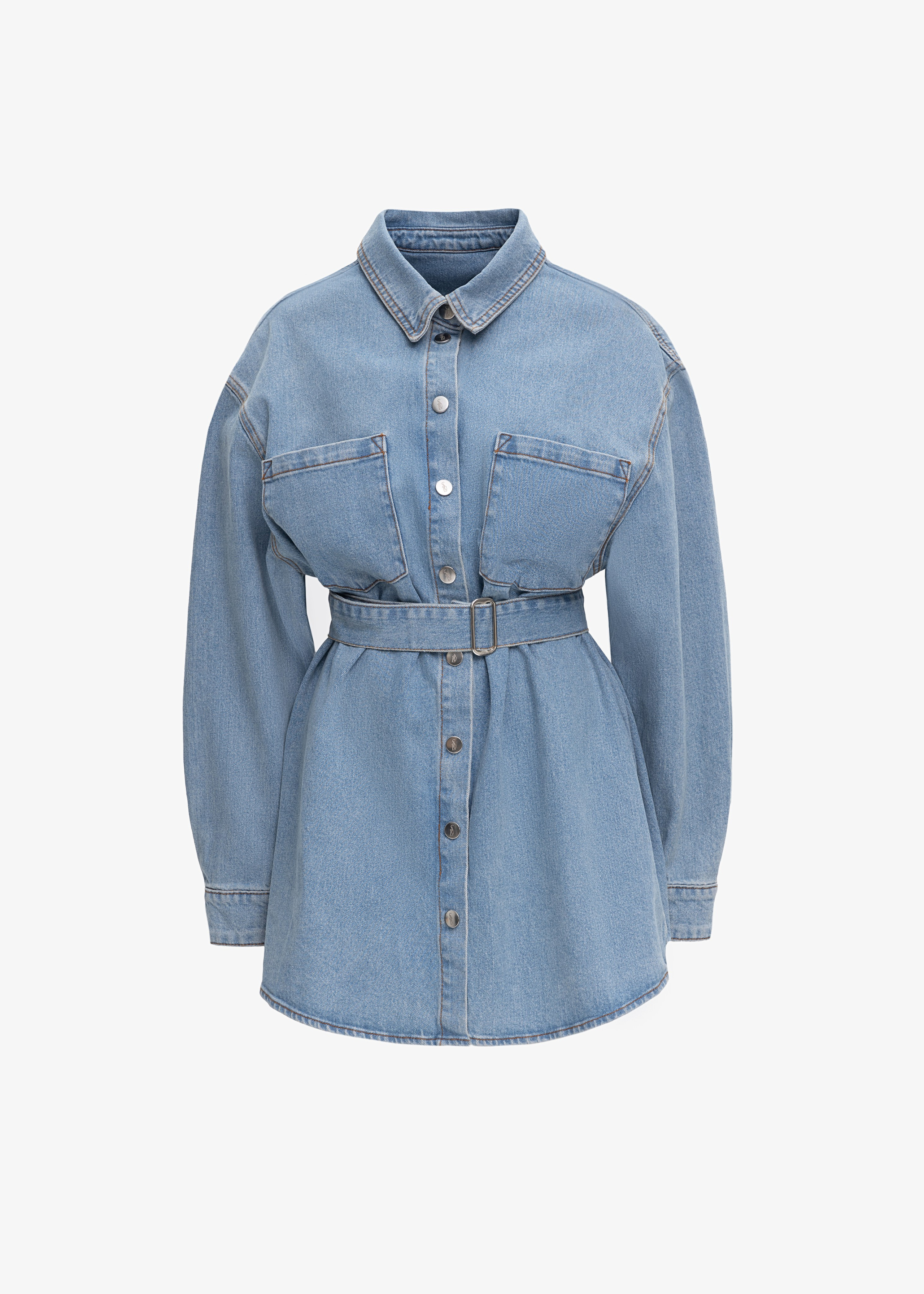 Съемка одежды из джинсы на манекене