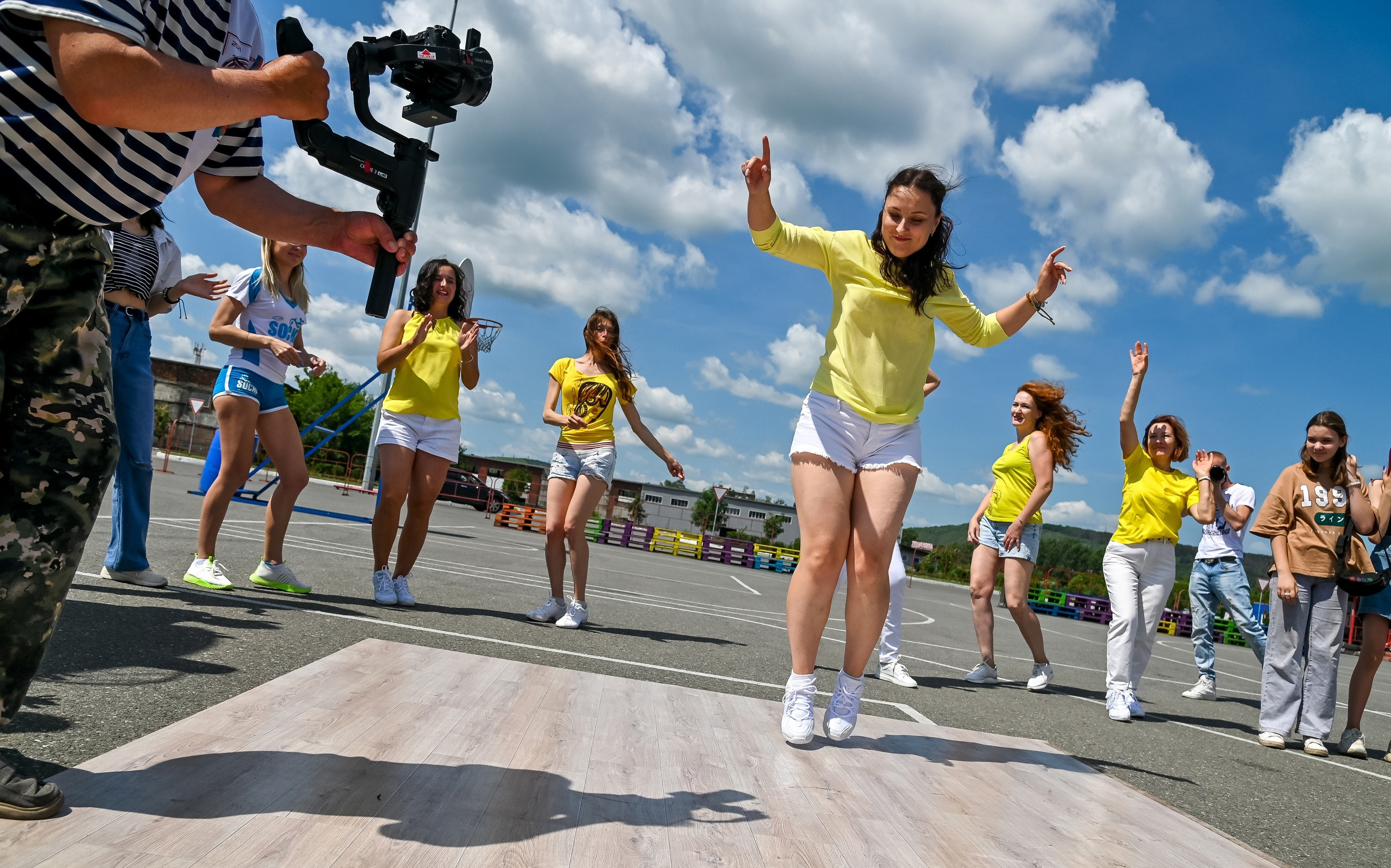 Съемка клипа Сергея Ермакова 25.06.2022. Репортажный профессиональный фотограф-любитель
