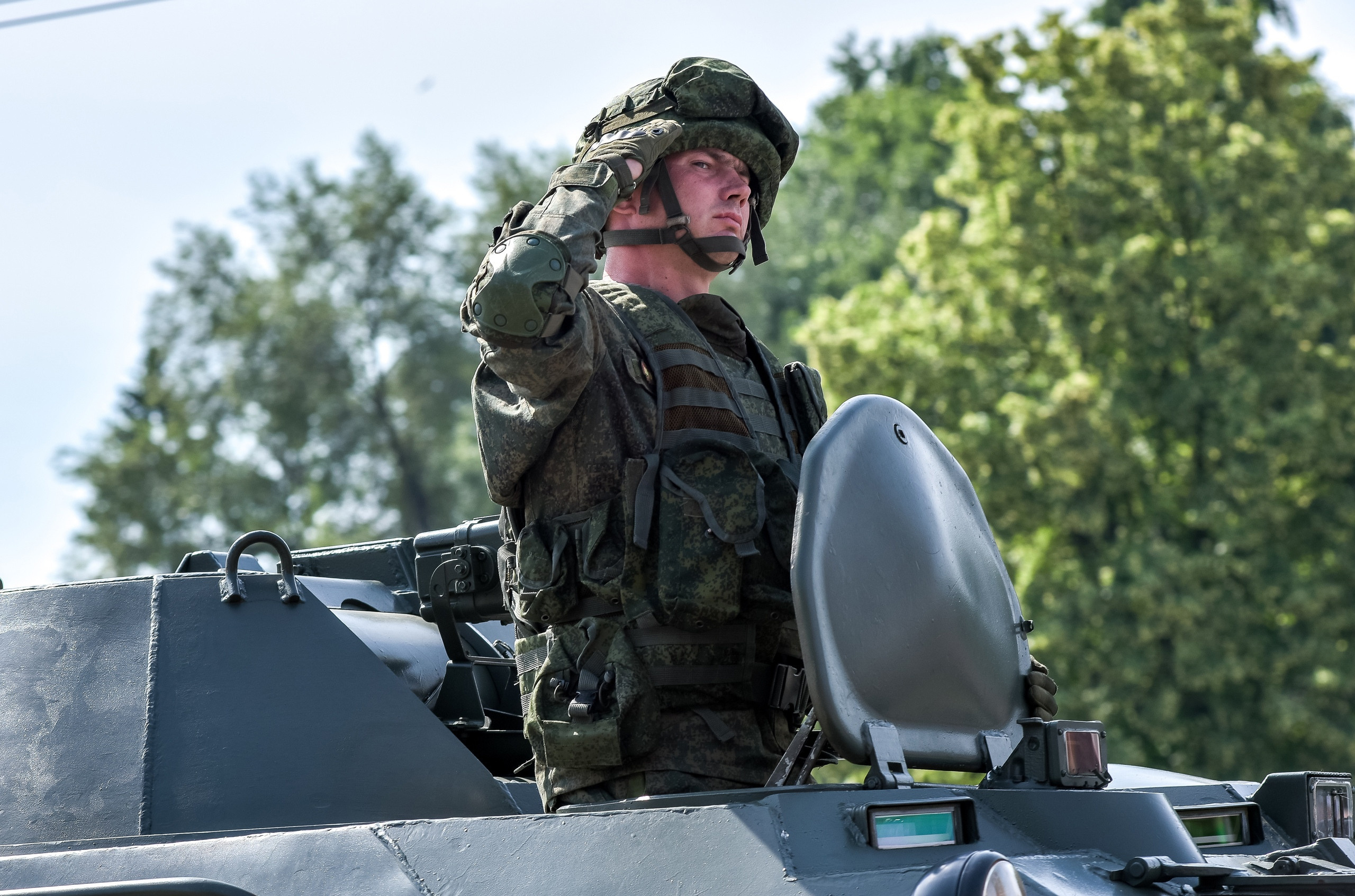 Парад Победы в Новокузнецке 24.06.2020. Репортажный профессиональный фотограф-любитель