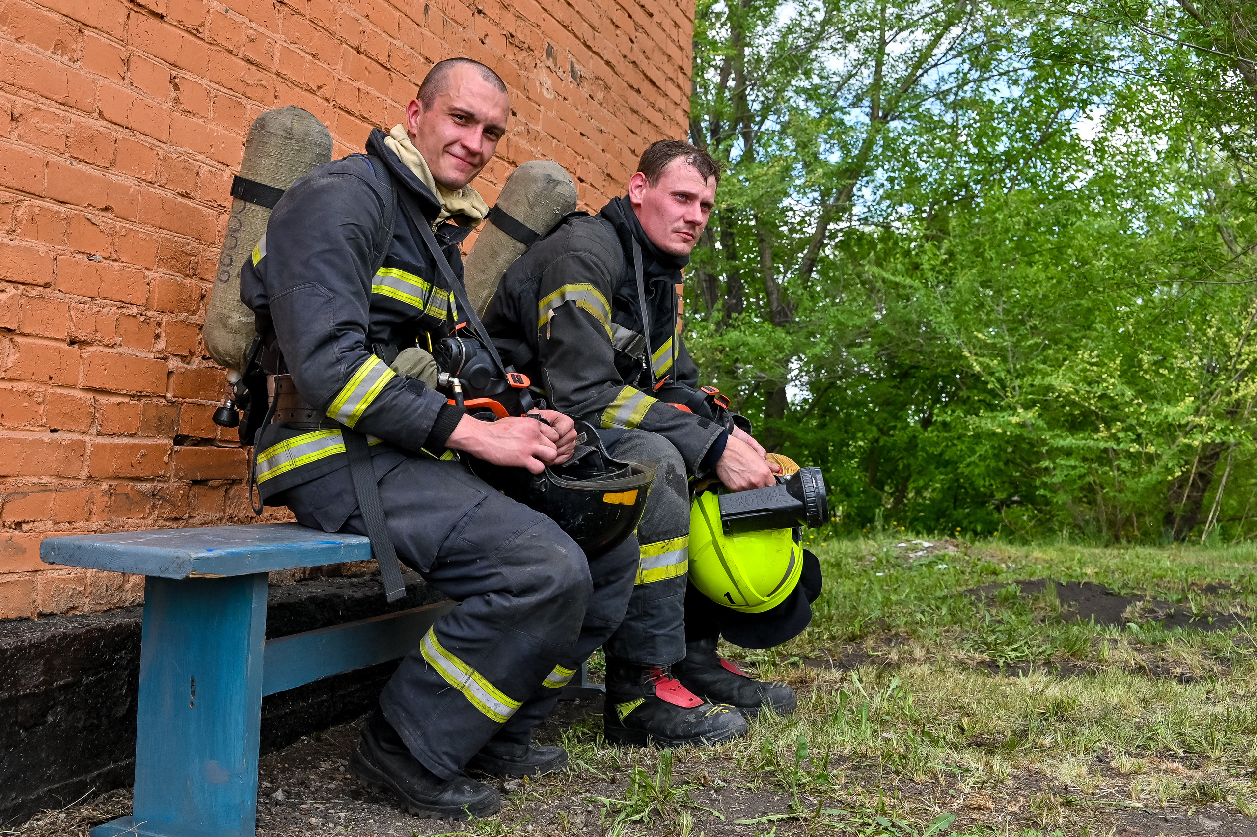 Соревнования газодымозащитников Кузбасса. Репортажный профессиональный фотограф-любитель