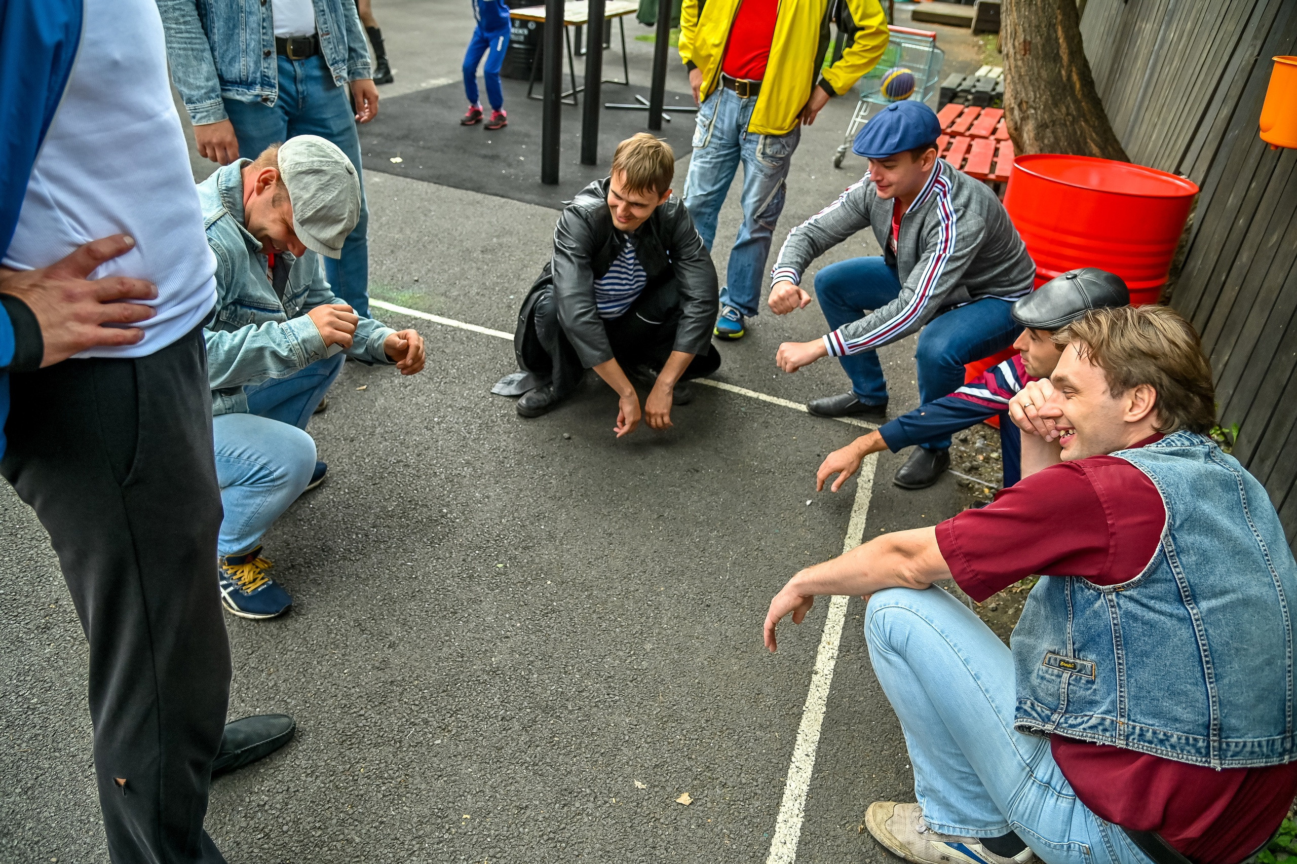 Мутные типочки на районе… Съемка клипа 21.08.2022. Репортажный профессиональный фотограф-любитель