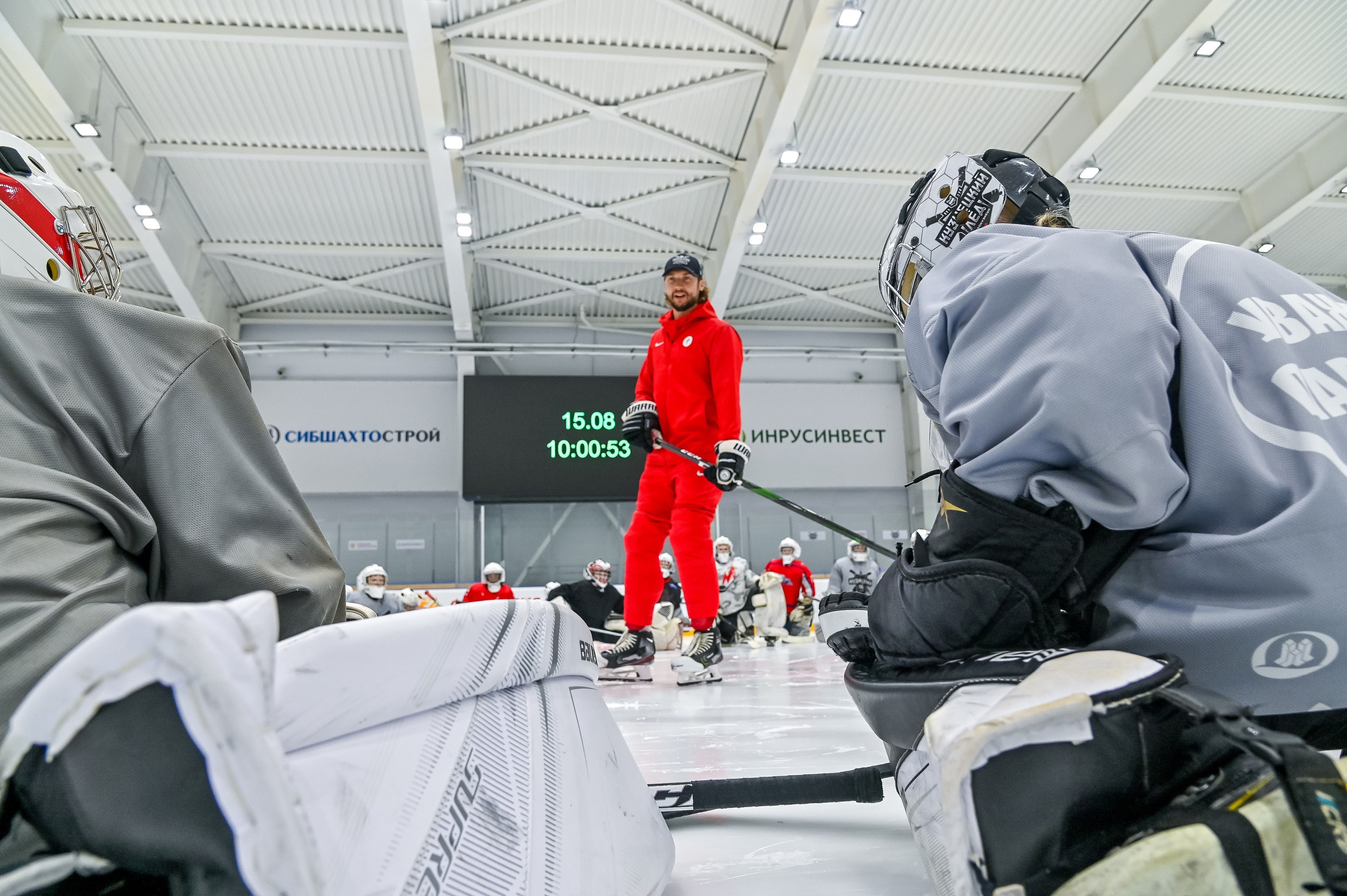 Мастер-класс Сергея Бобровского на «Кузнецком льду» 15.08.2021. Репортажный профессиональный фотограф-любитель