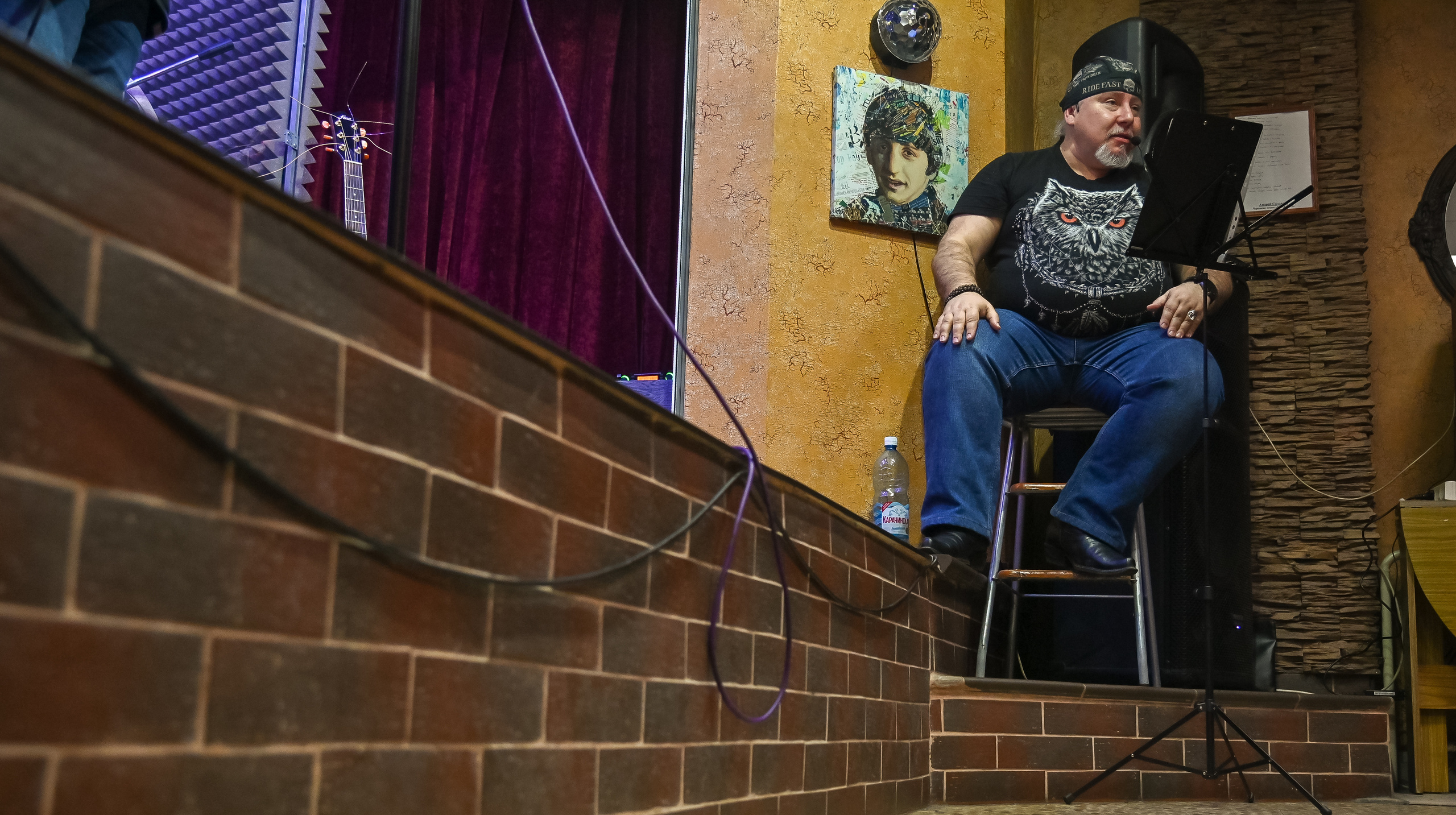 Творческий вечер Михаила Гребенникова в РКС «БАZА 24». Репортажный профессиональный фотограф-любитель