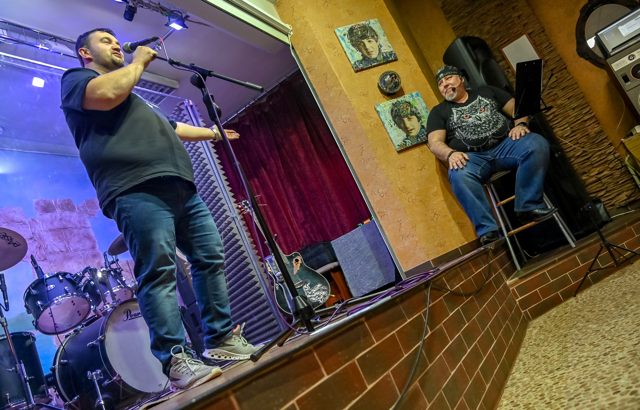 Творческий вечер Михаила Гребенникова в РКС «БАZА 24». Репортажный профессиональный фотограф-любитель