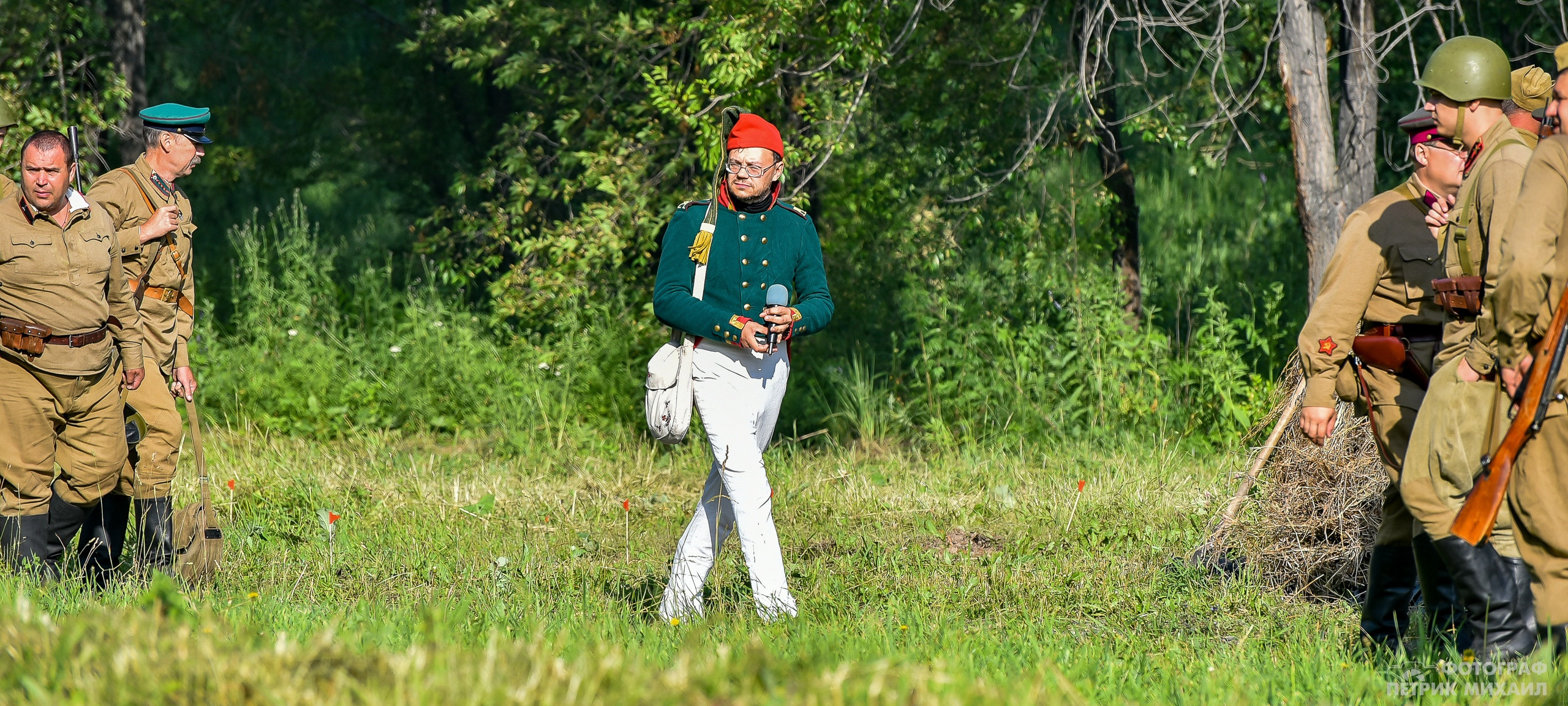 Реконструкция Нападение на погранзаставу 1941 год, 07.07.2019. Репортажный профессиональный фотограф-любитель