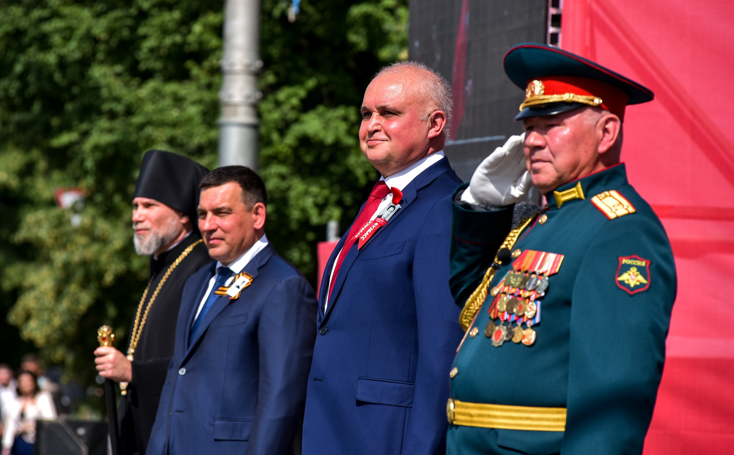 Парад Победы в Новокузнецке 24.06.2020. Репортажный профессиональный фотограф-любитель