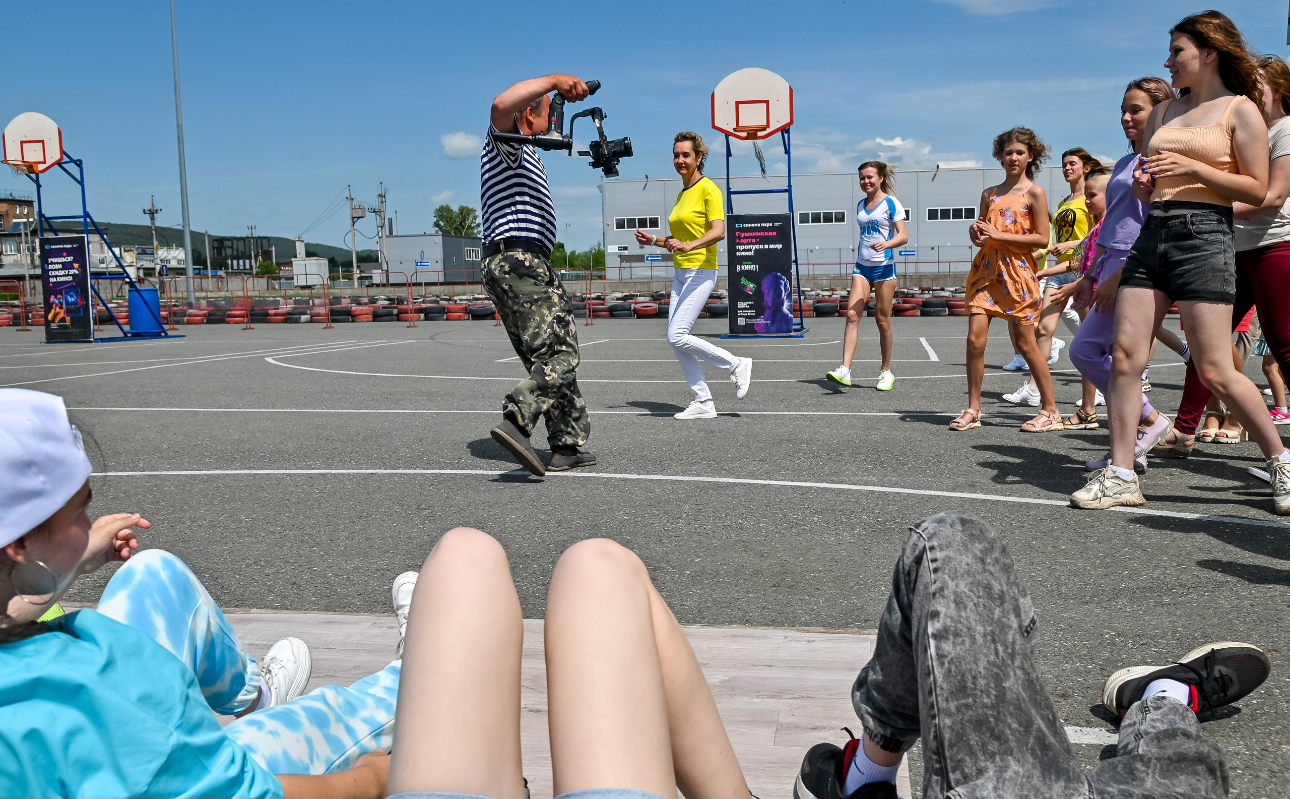 Съемка клипа Сергея Ермакова 25.06.2022. Репортажный профессиональный фотограф-любитель