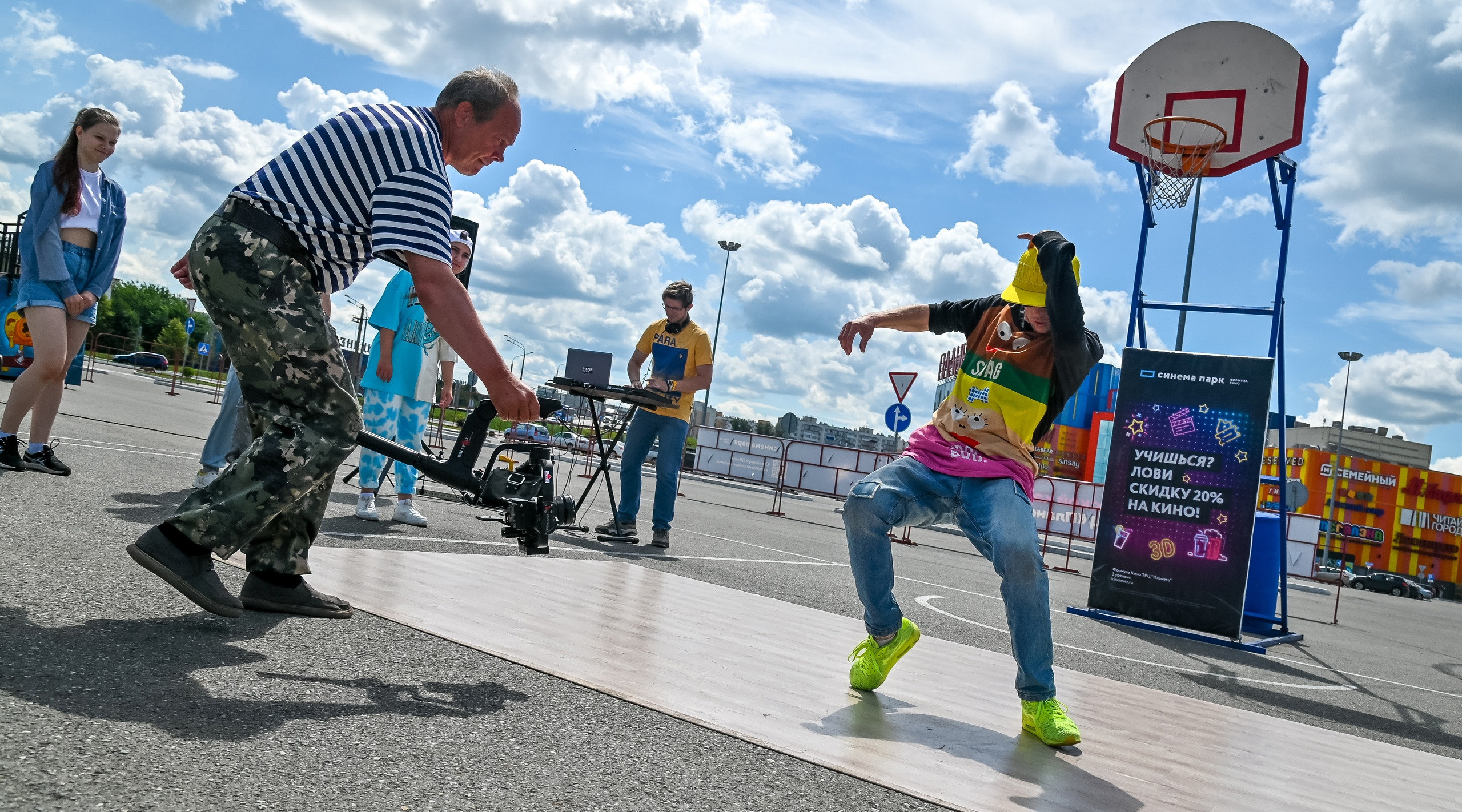 Съемка клипа Сергея Ермакова 25.06.2022. Репортажный профессиональный фотограф-любитель