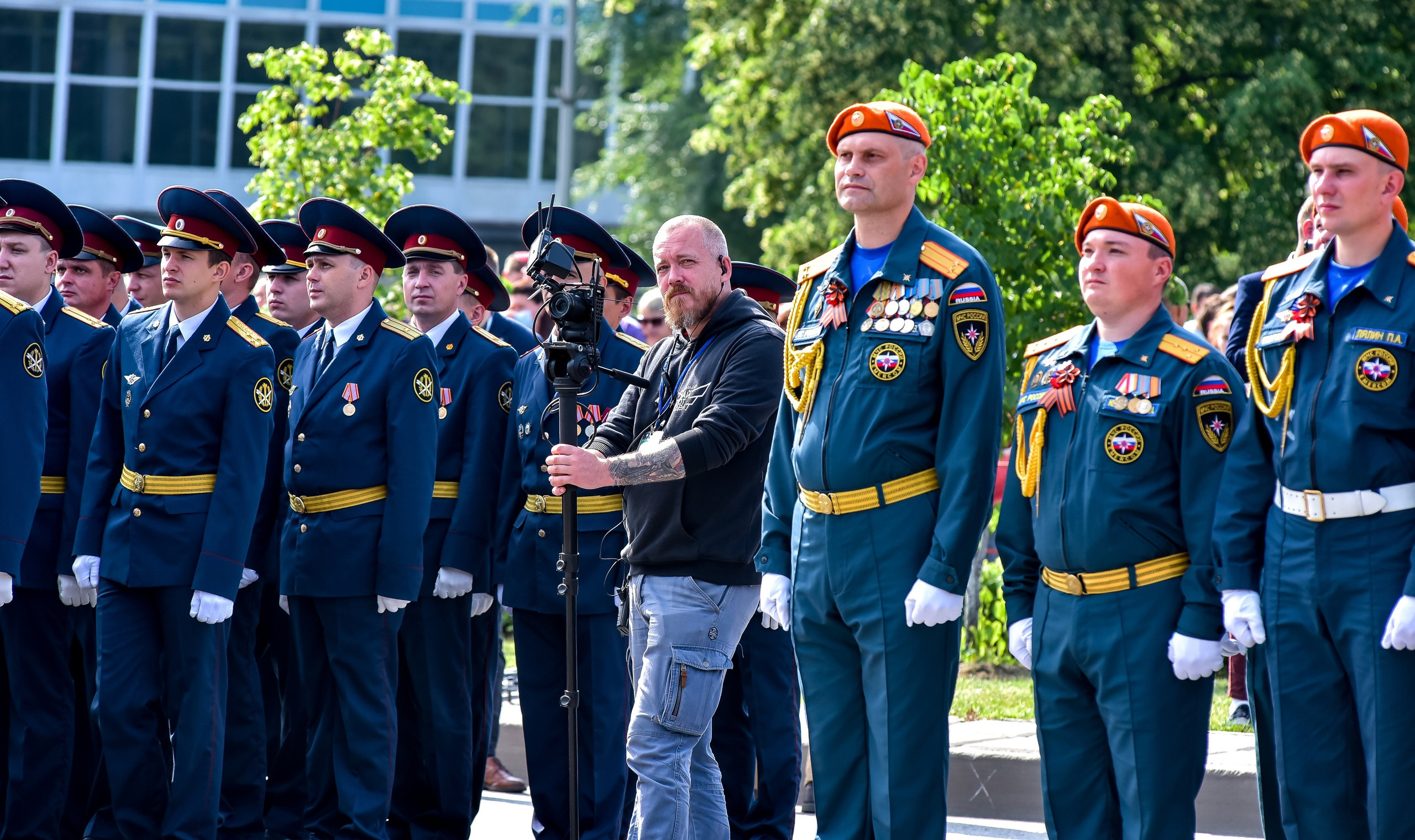 Парад Победы в Новокузнецке 24.06.2020. Репортажный профессиональный фотограф-любитель