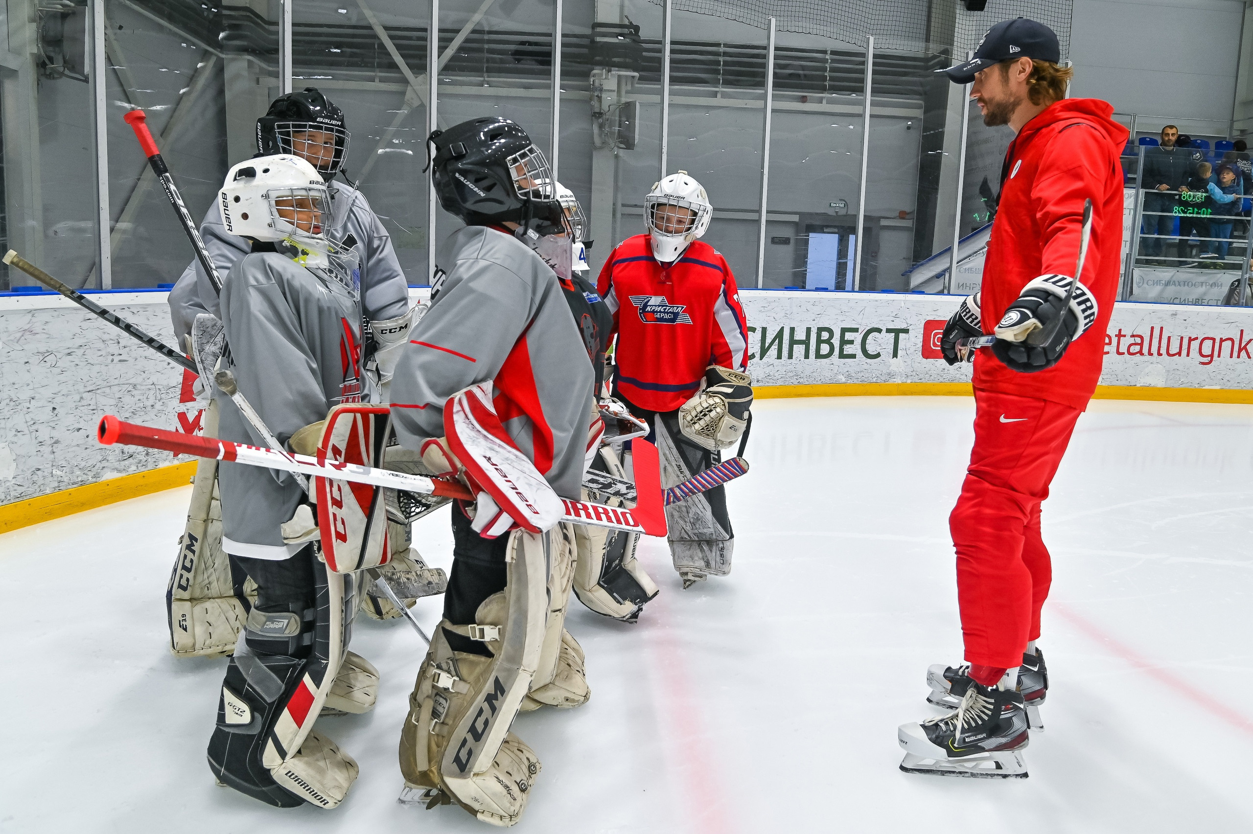 Мастер-класс Сергея Бобровского на «Кузнецком льду» 15.08.2021. Репортажный профессиональный фотограф-любитель