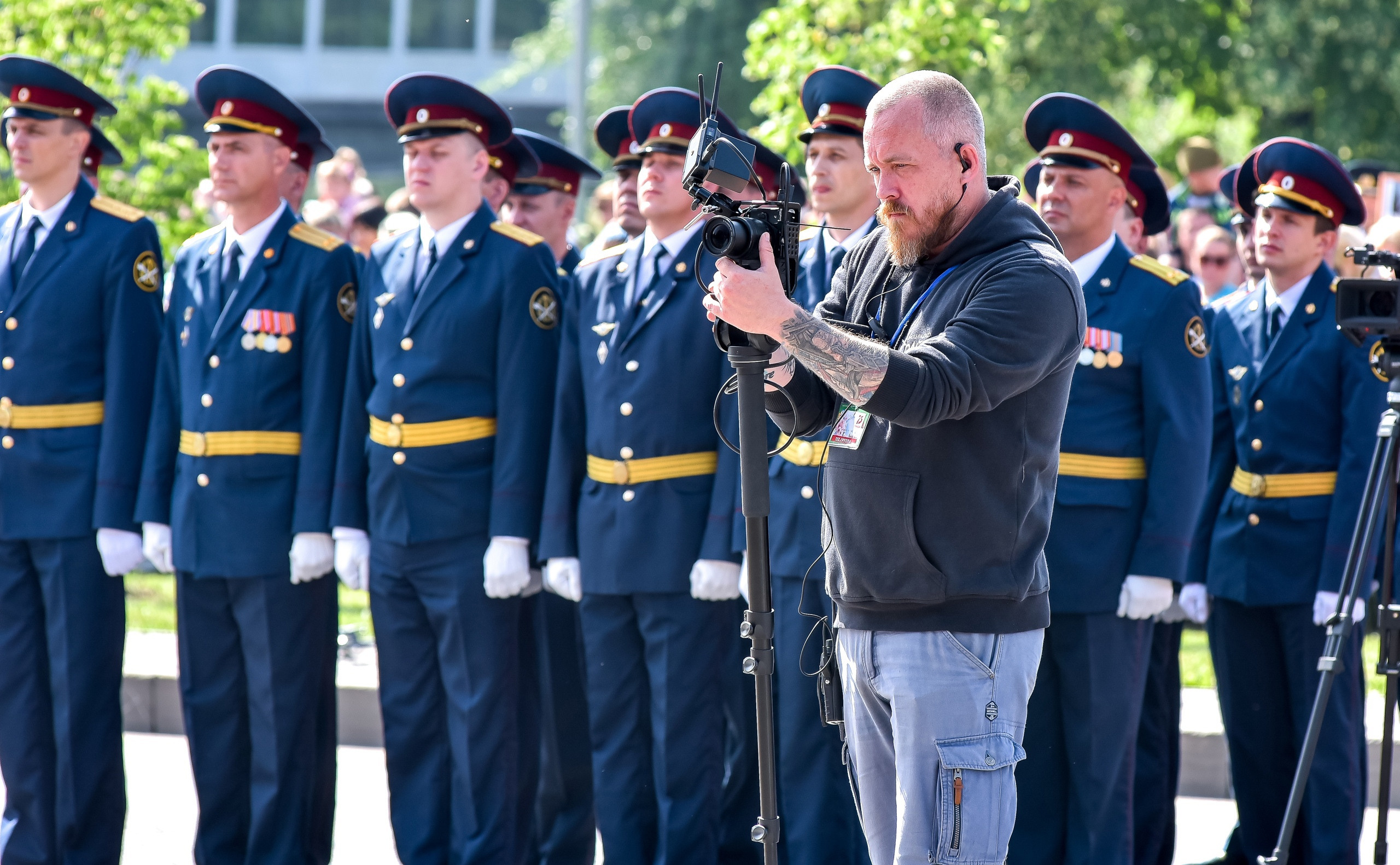 Парад Победы в Новокузнецке 24.06.2020. Репортажный профессиональный фотограф-любитель