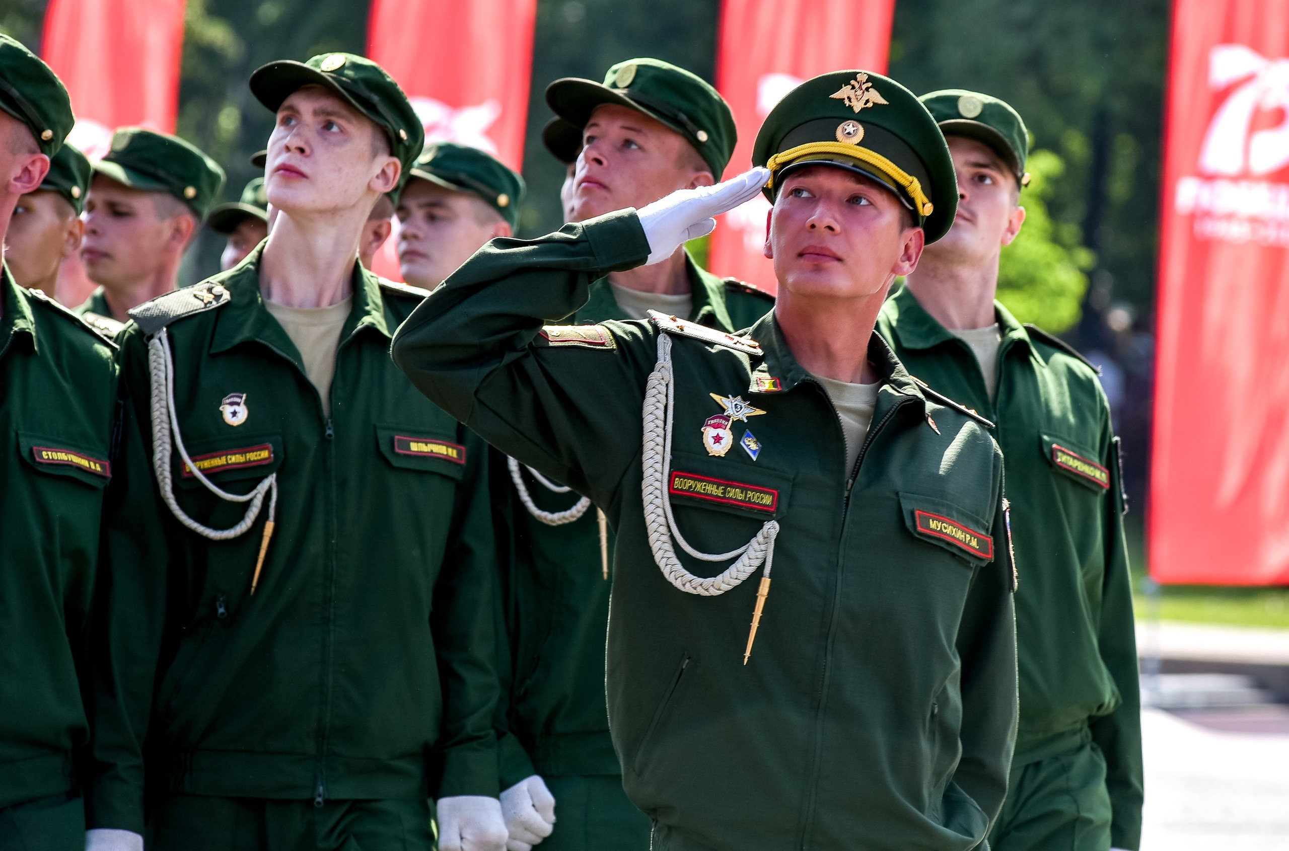 Парад Победы в Новокузнецке 24.06.2020. Репортажный профессиональный фотограф-любитель