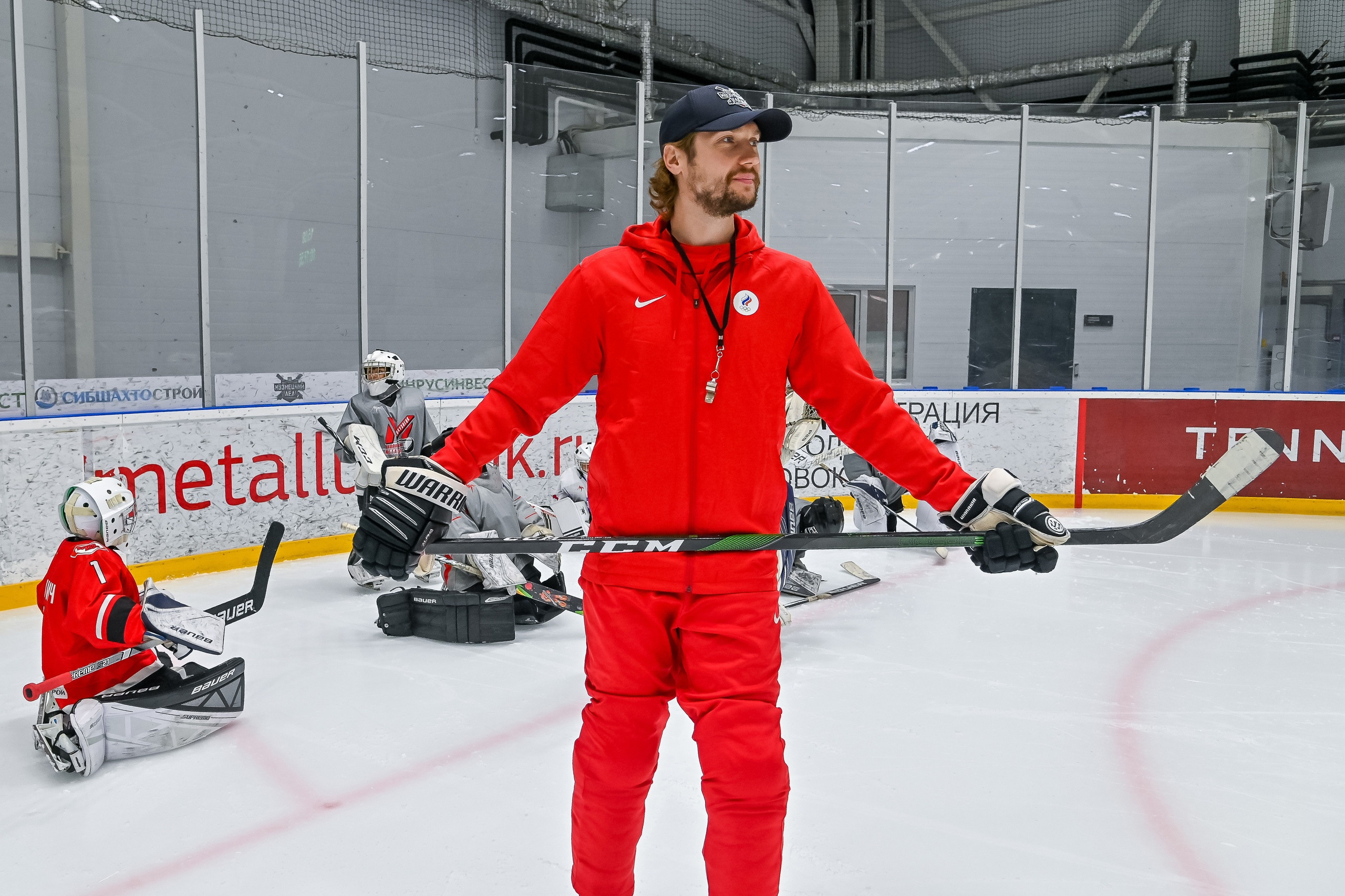 Мастер-класс Сергея Бобровского на «Кузнецком льду» 15.08.2021. Репортажный профессиональный фотограф-любитель