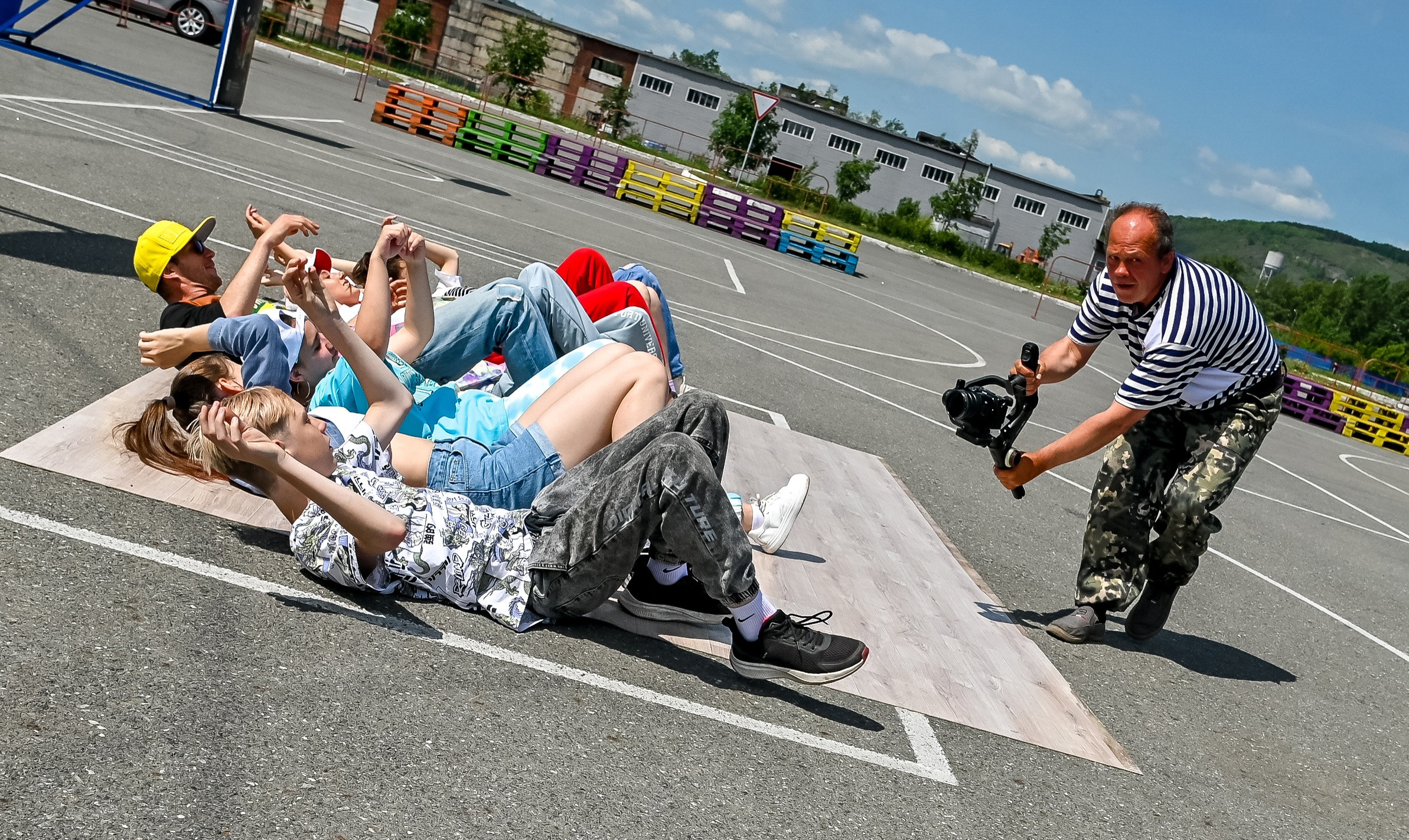 Съемка клипа Сергея Ермакова 25.06.2022. Репортажный профессиональный фотограф-любитель
