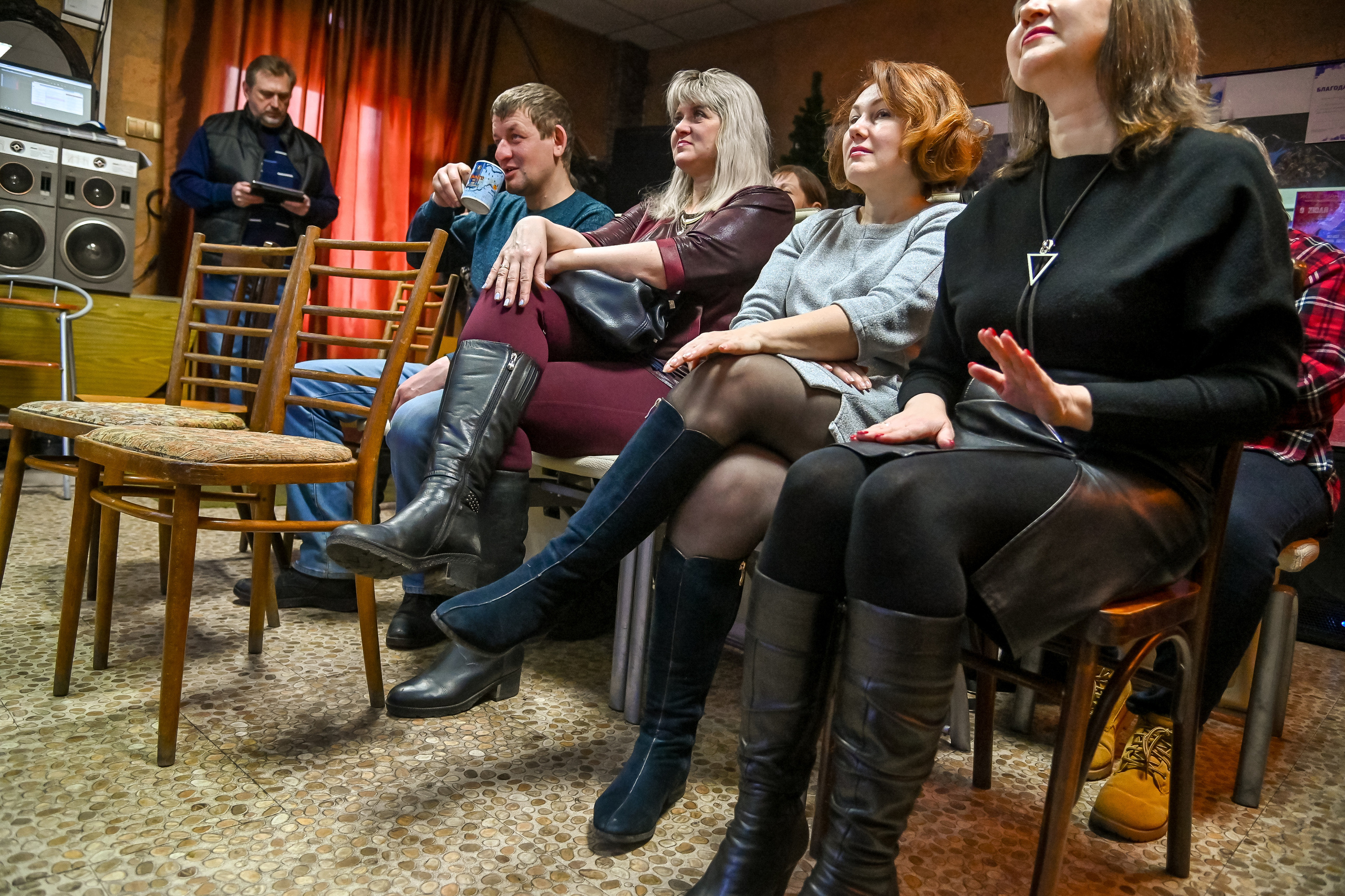 Творческий вечер Михаила Гребенникова в РКС «БАZА 24». Репортажный профессиональный фотограф-любитель