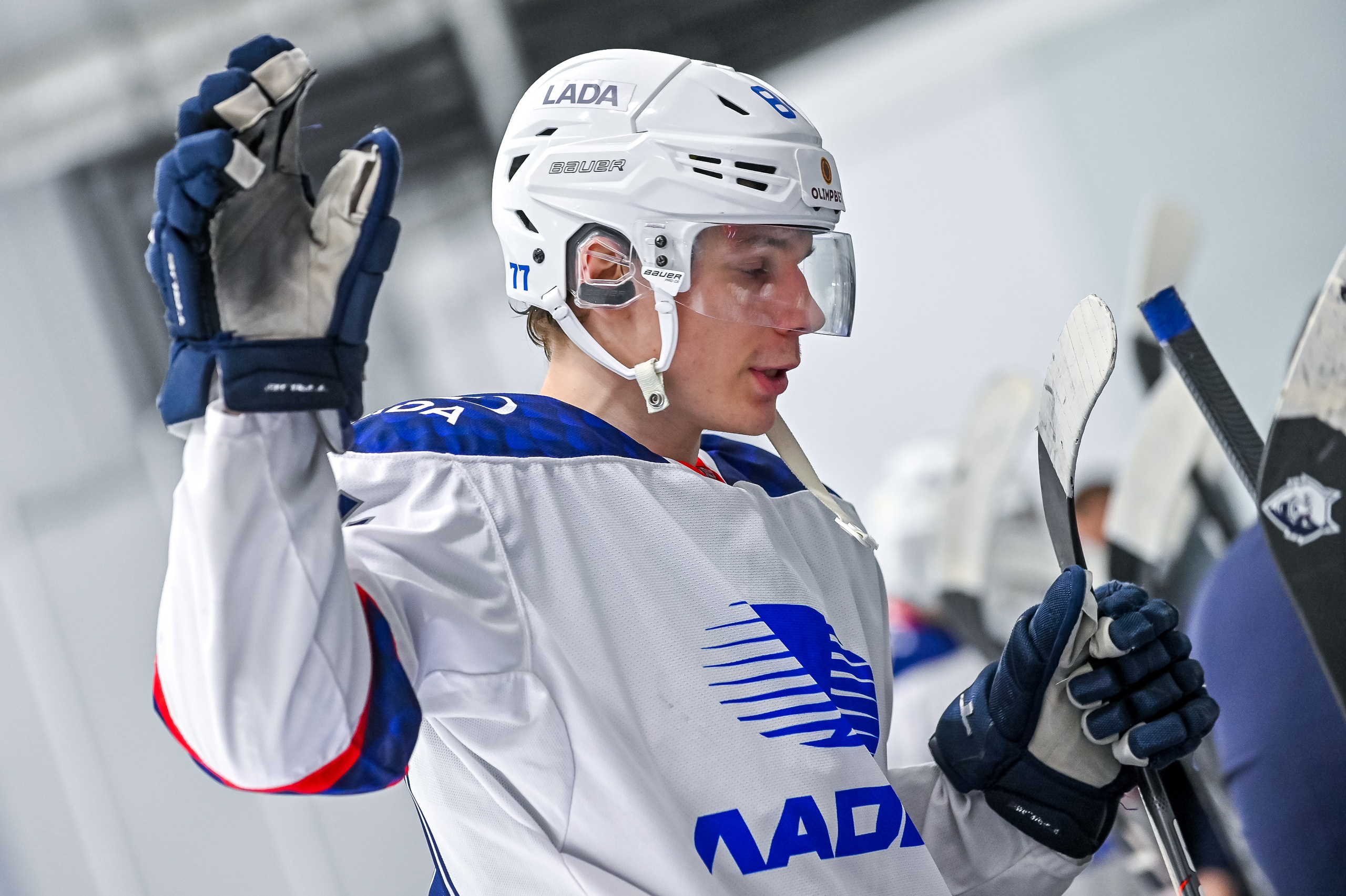 «Кузнецкие Медведи» — «Ладья» 06.01.2023. Репортажный профессиональный фотограф-любитель