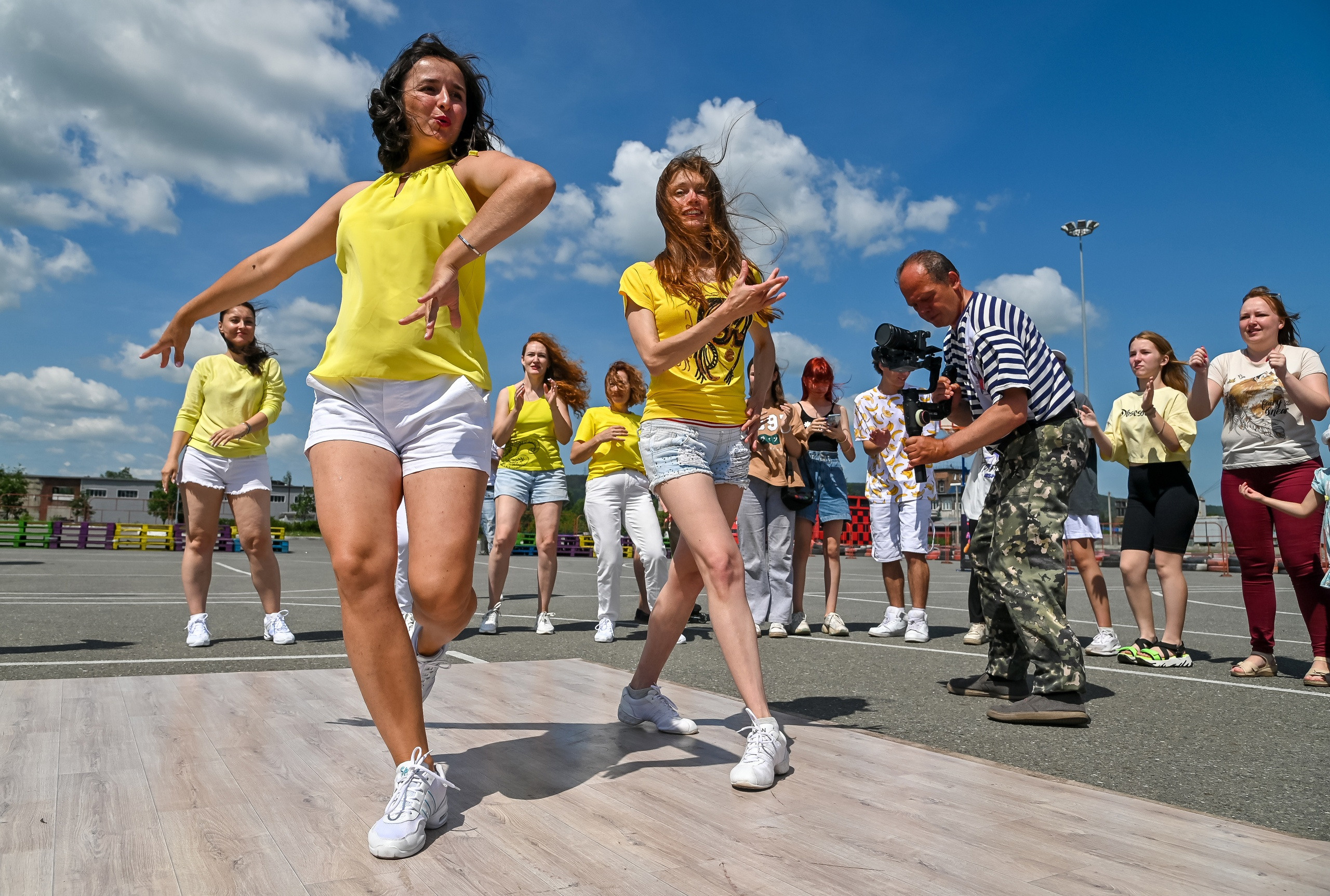 Съемка клипа Сергея Ермакова 25.06.2022. Репортажный профессиональный фотограф-любитель