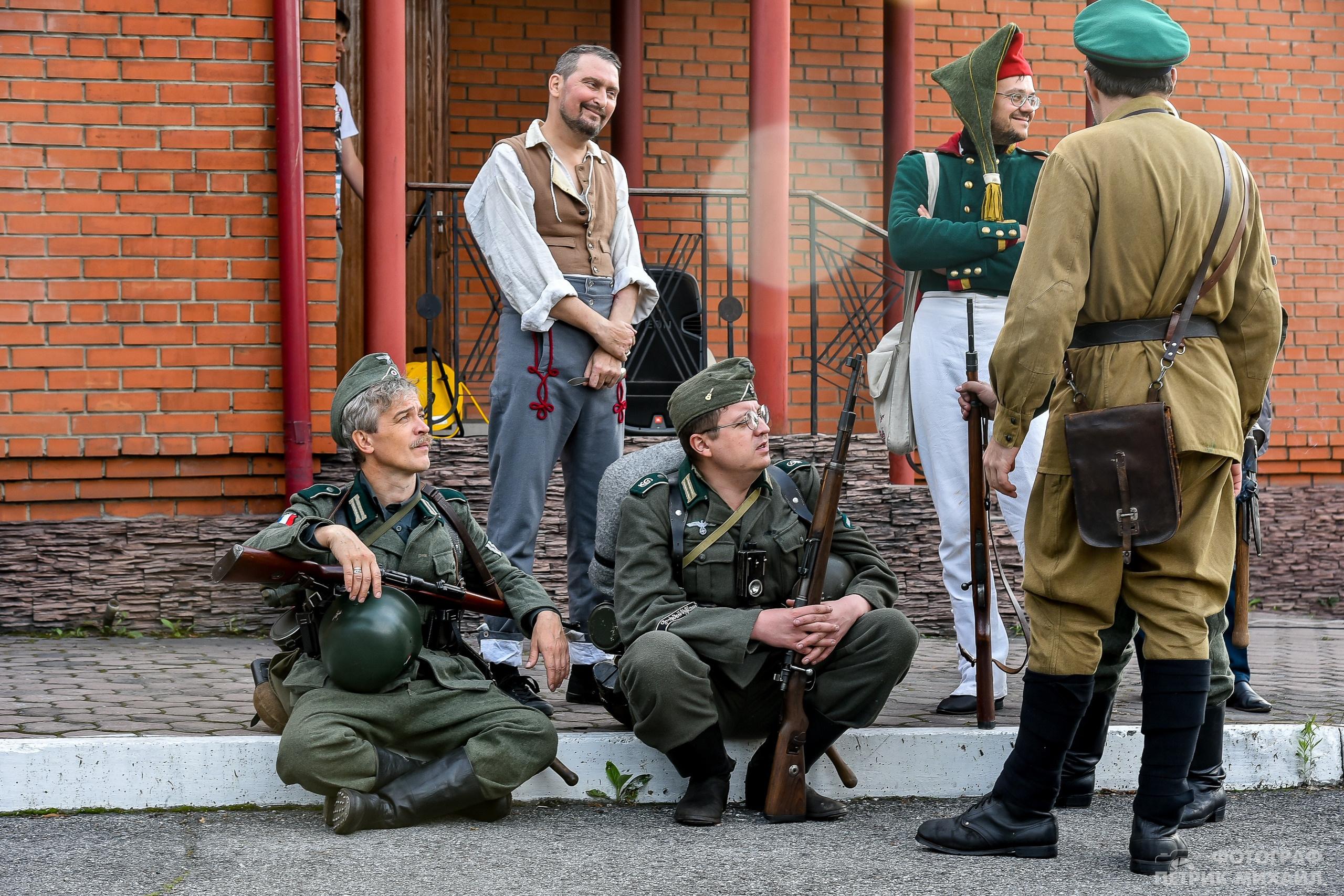 Реконструкция Нападение на погранзаставу 1941 год, 07.07.2019. Репортажный профессиональный фотограф-любитель