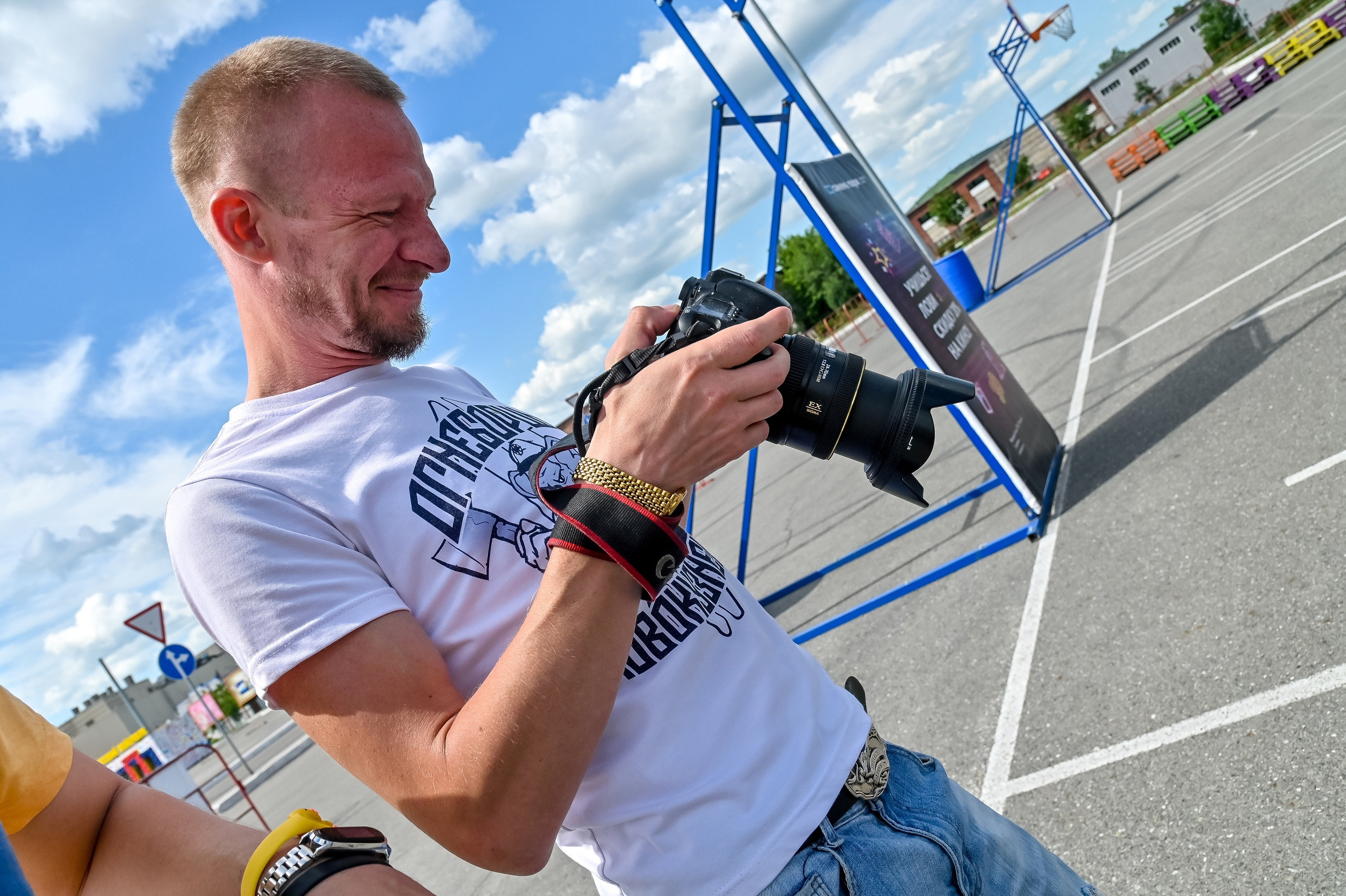 Съемка клипа Сергея Ермакова 25.06.2022. Репортажный профессиональный фотограф-любитель