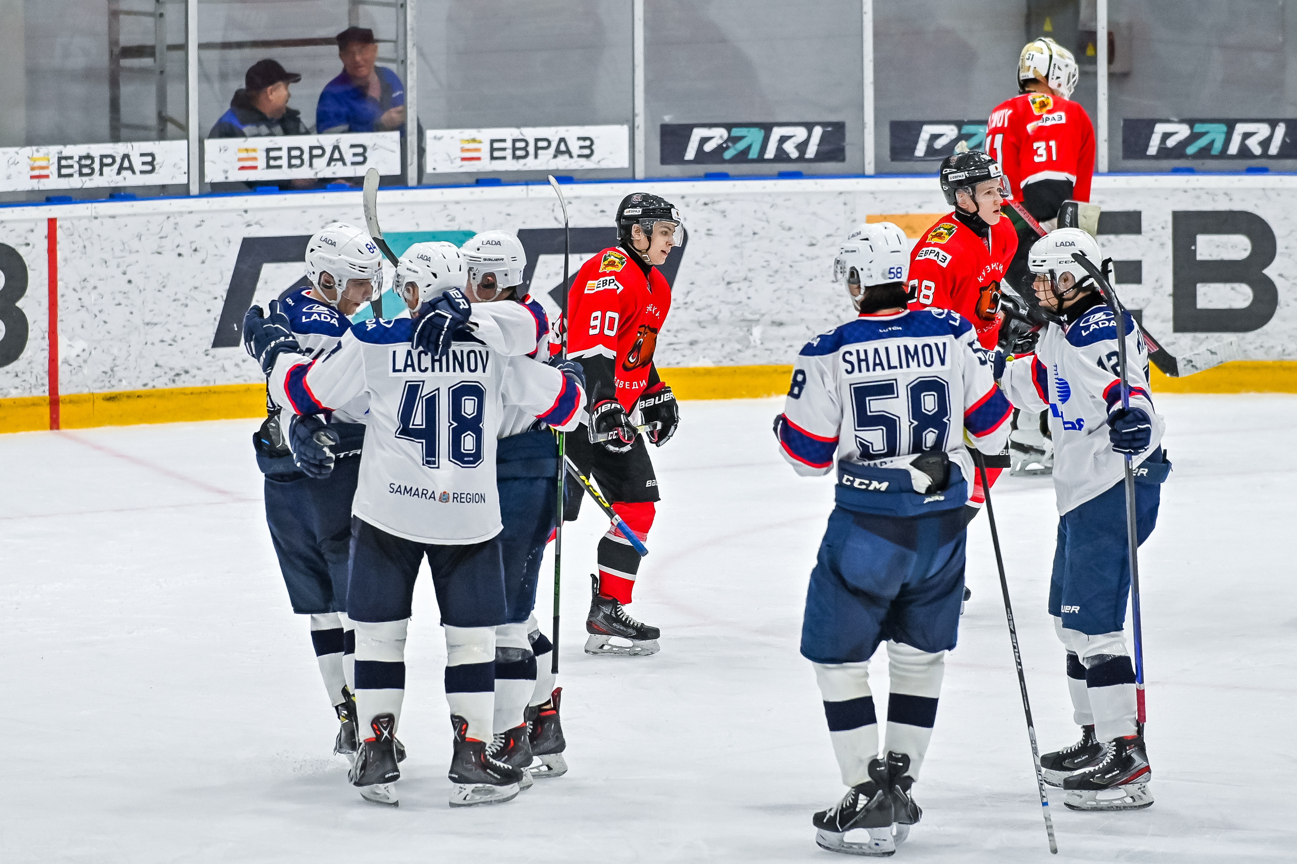 «Кузнецкие Медведи» — «Ладья» 06.01.2023. Репортажный профессиональный фотограф-любитель