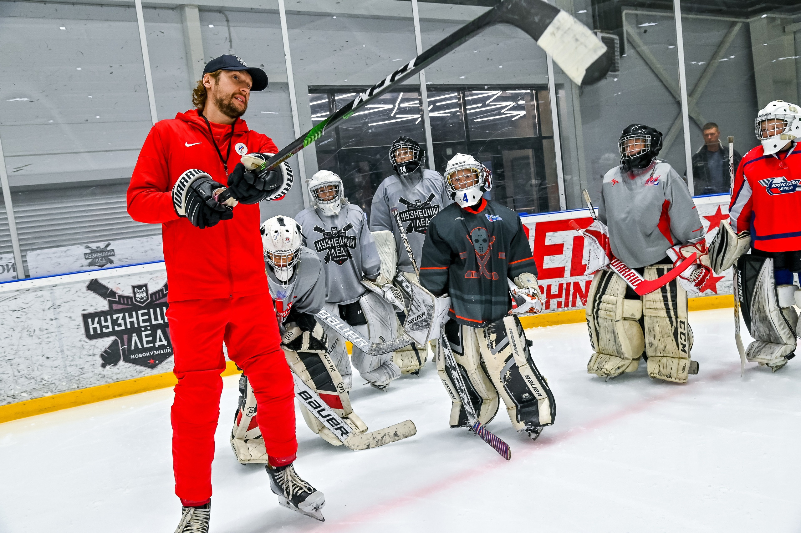 Мастер-класс Сергея Бобровского на «Кузнецком льду» 15.08.2021. Репортажный профессиональный фотограф-любитель