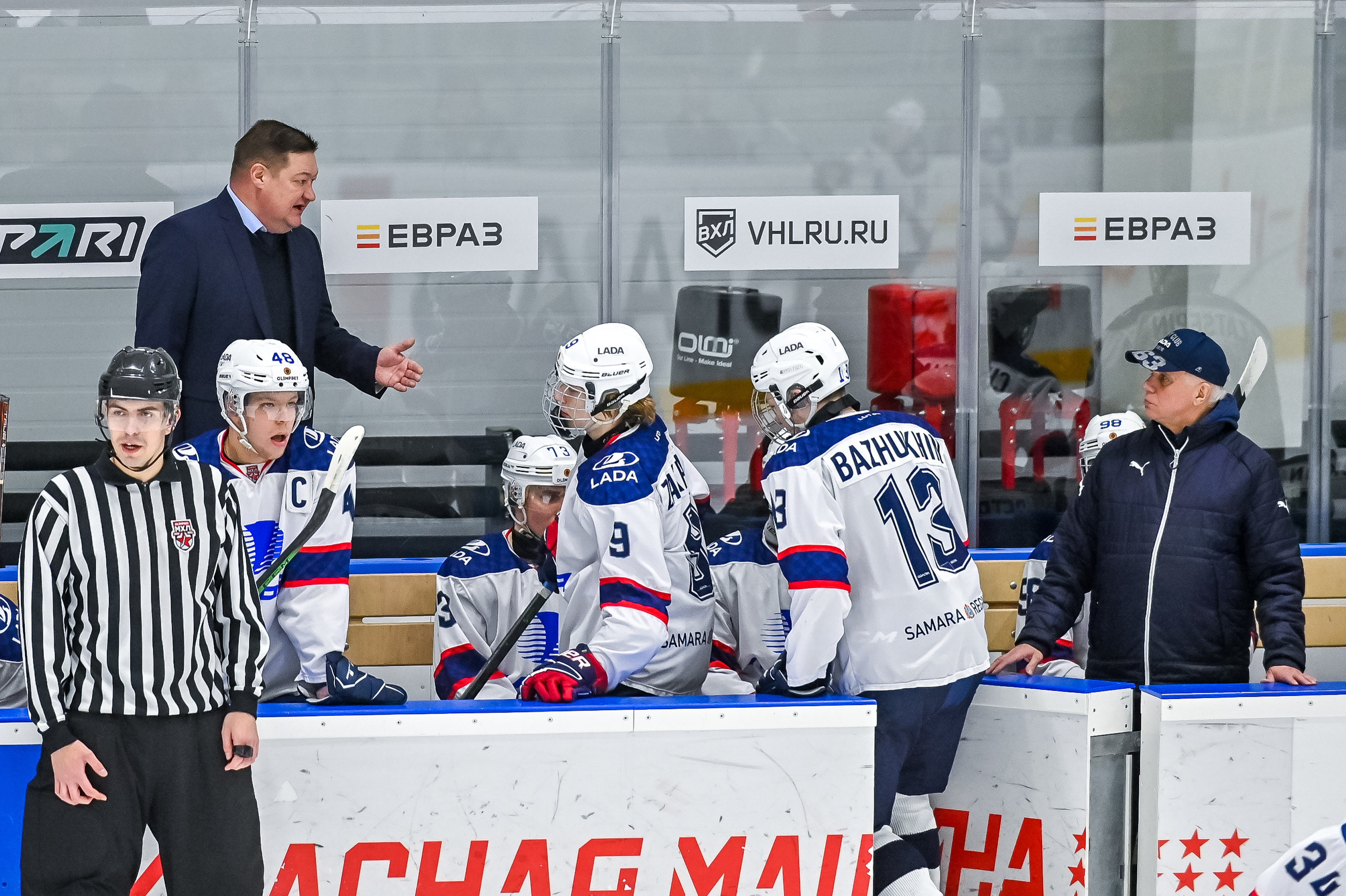 «Кузнецкие Медведи» — «Ладья» 06.01.2023. Репортажный профессиональный фотограф-любитель