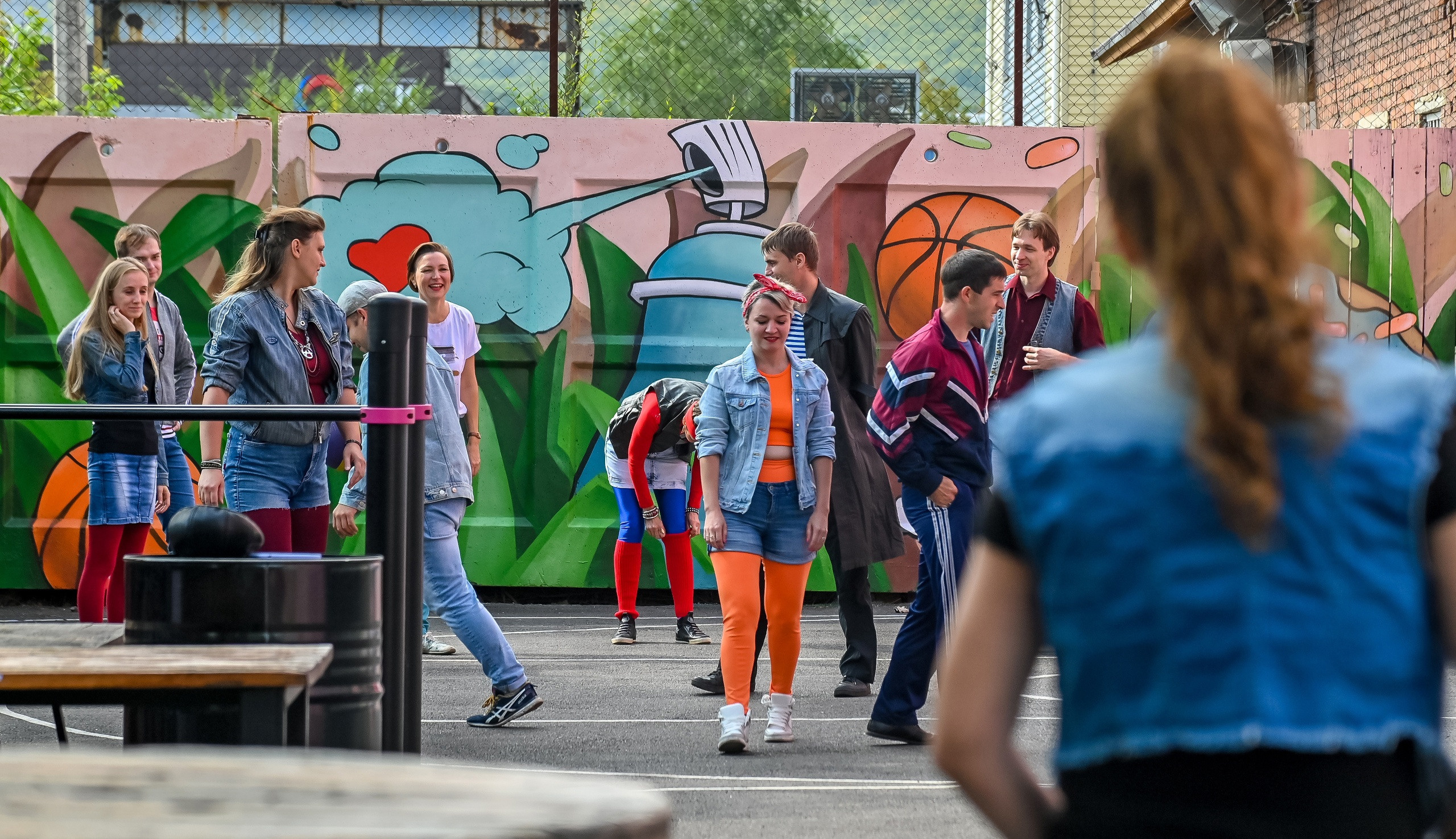 Мутные типочки на районе… Съемка клипа 21.08.2022. Репортажный профессиональный фотограф-любитель