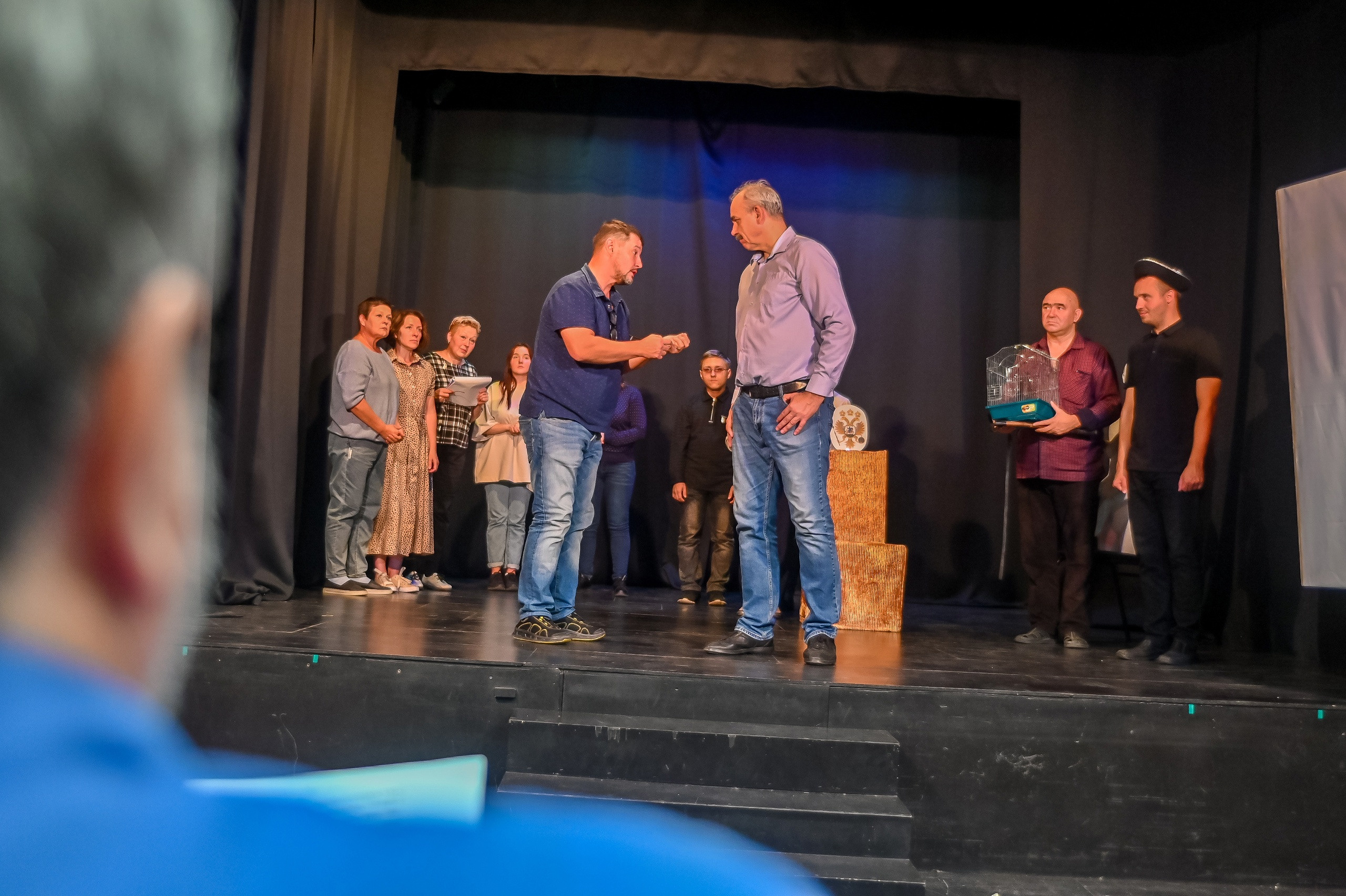 Репетиция «Шута Балакирева» театр Самолёт 27.09.2022. Репортажный профессиональный фотограф-любитель