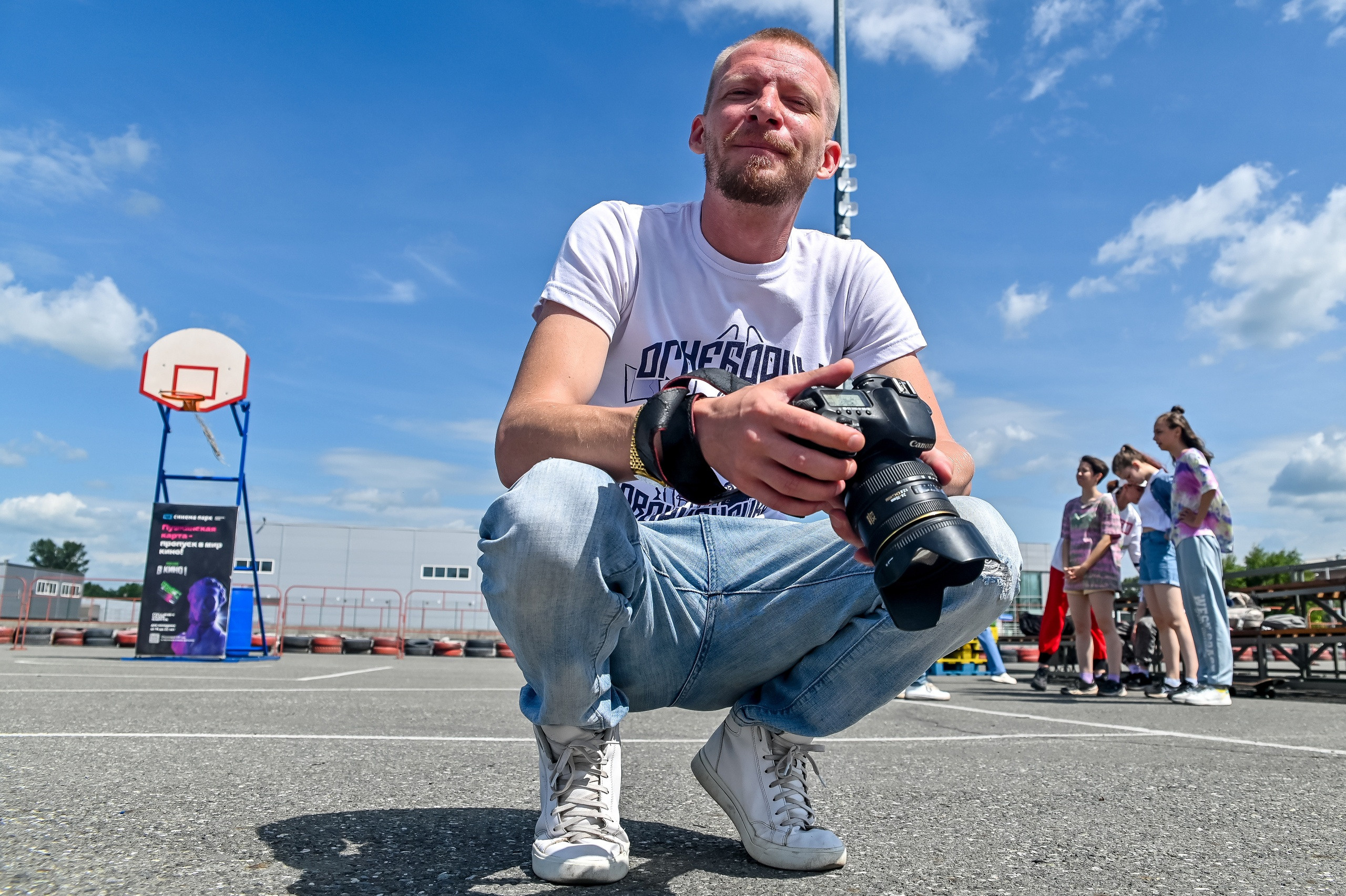 Съемка клипа Сергея Ермакова 25.06.2022. Репортажный профессиональный фотограф-любитель